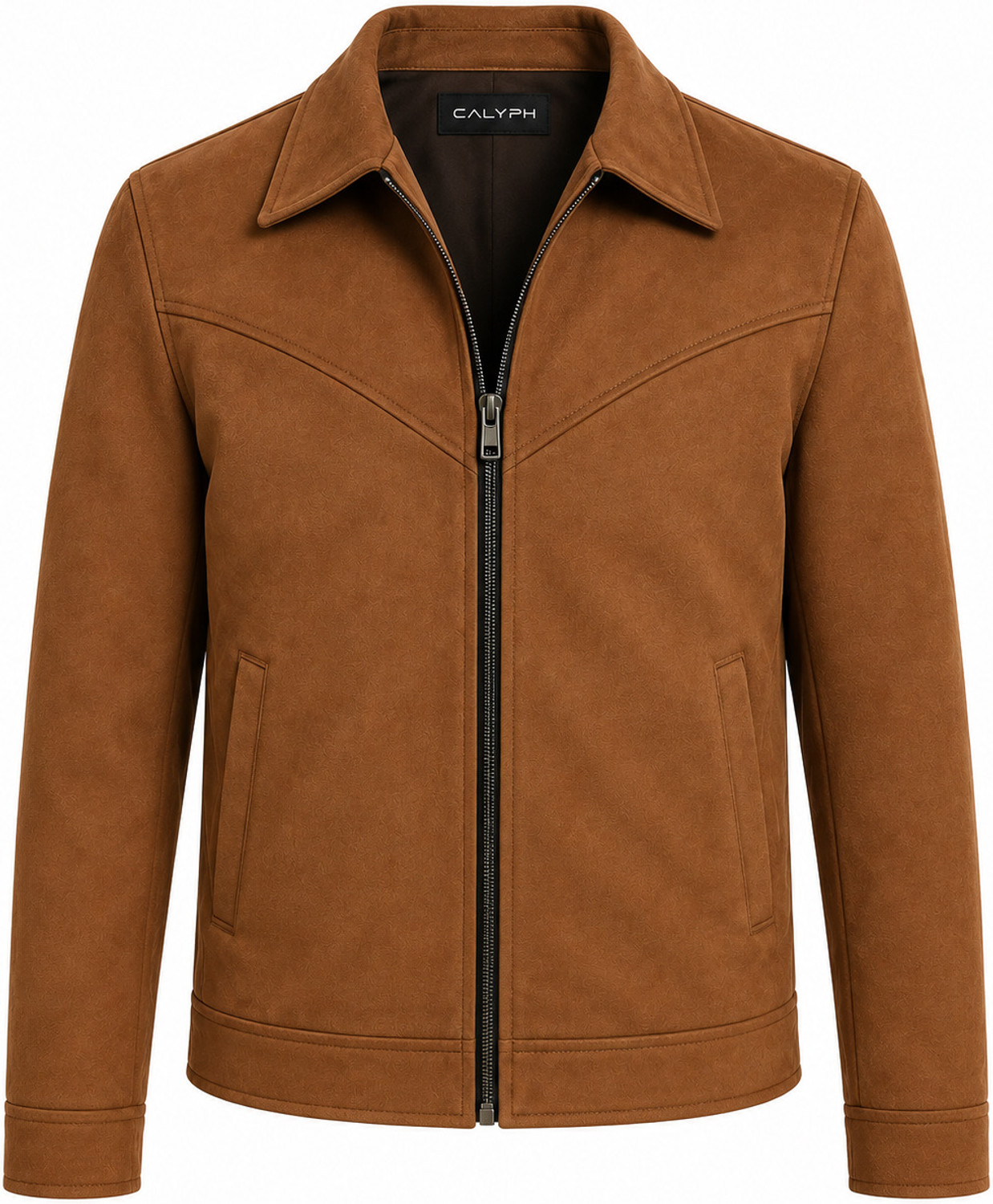 Image of Calyph Studio Full Sleeve Solid Men Jacket