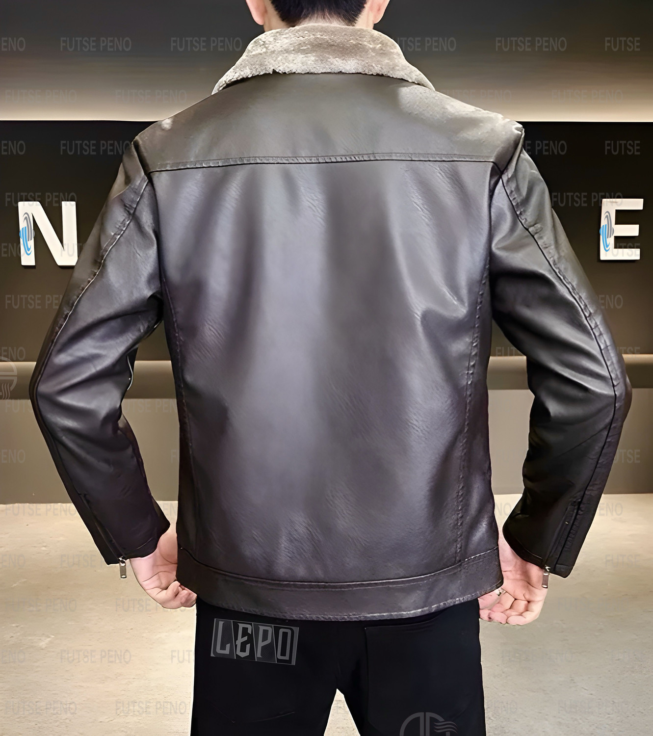 Image of FUTSE PENO Full Sleeve Solid Men Jacket