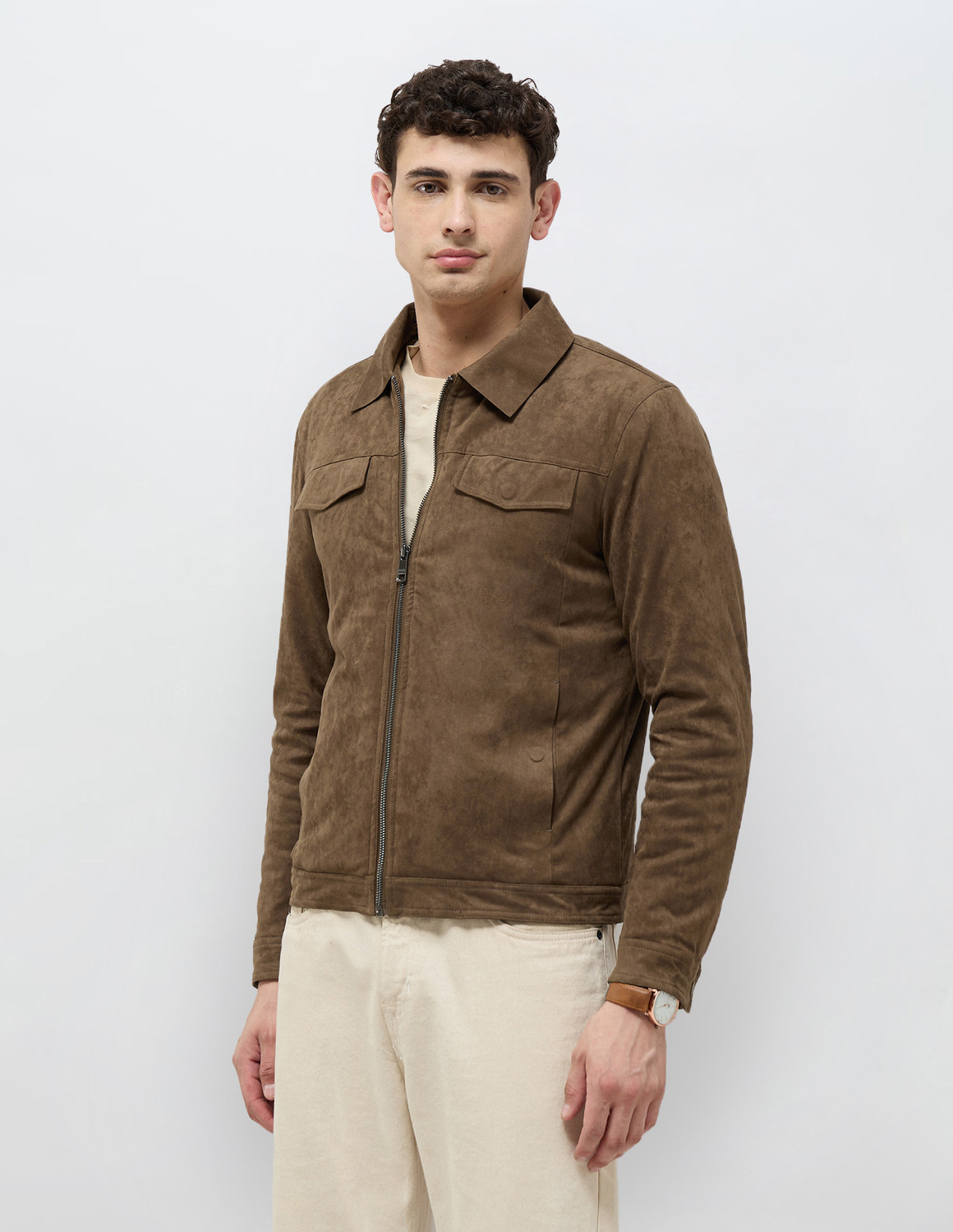 Image of U.S. POLO ASSN. Full Sleeve Solid Men Jacket