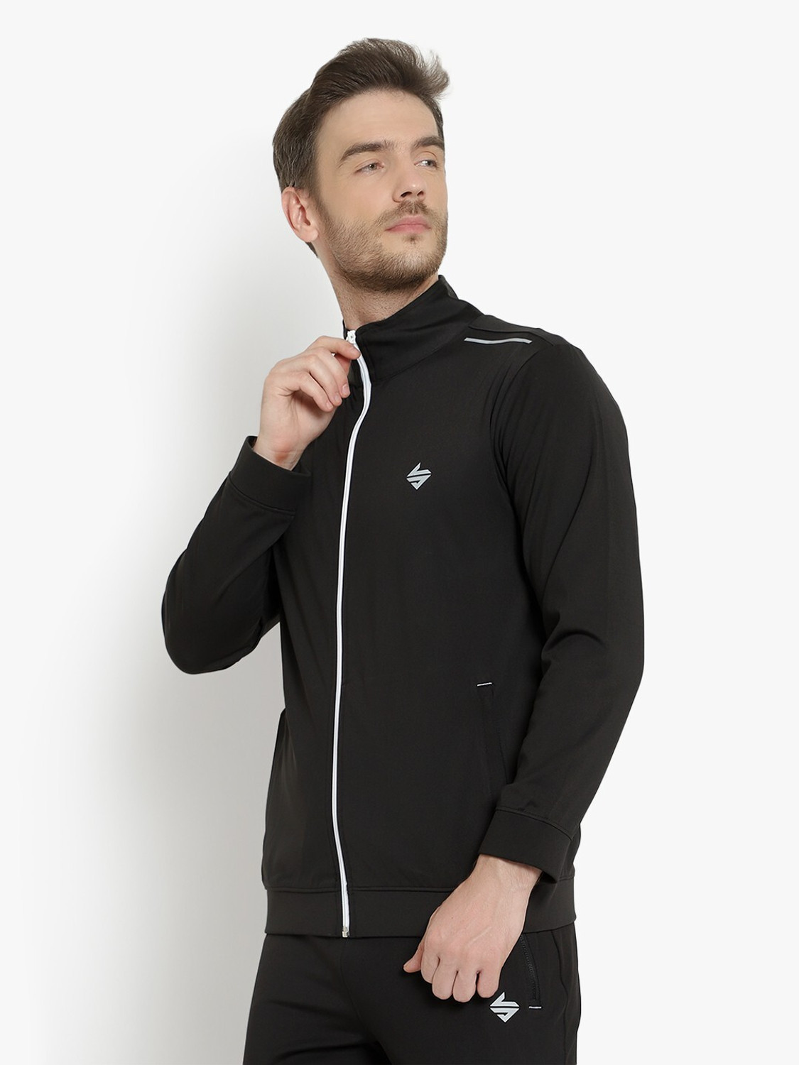 Image of John Ally Full Sleeve Solid Men Jacket