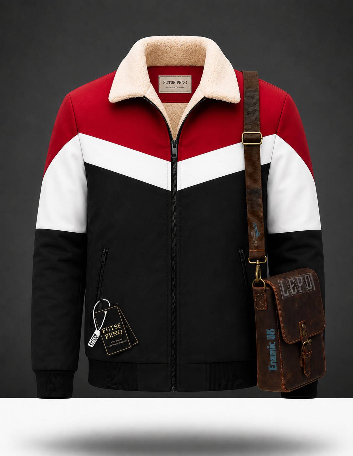FUTSE PENO Full Sleeve Solid Jacket - Image 2