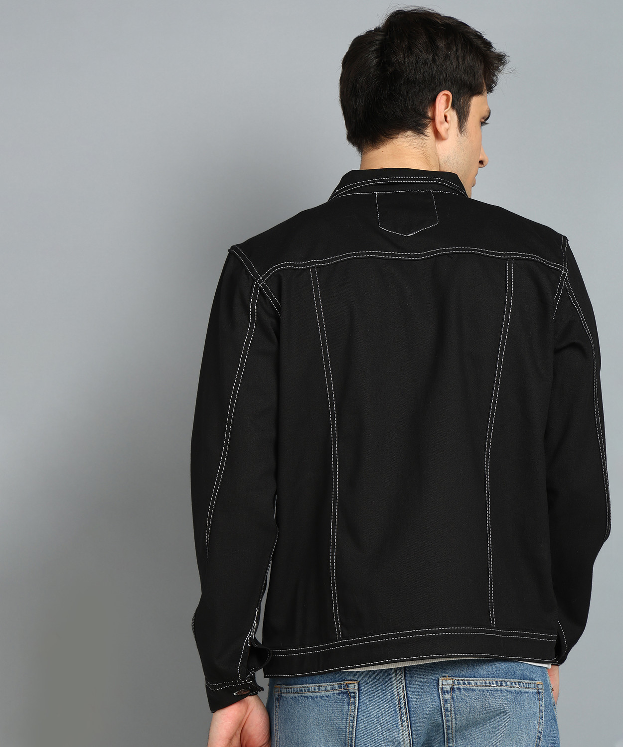 Image of MONTREZ Full Sleeve Solid Men Jacket