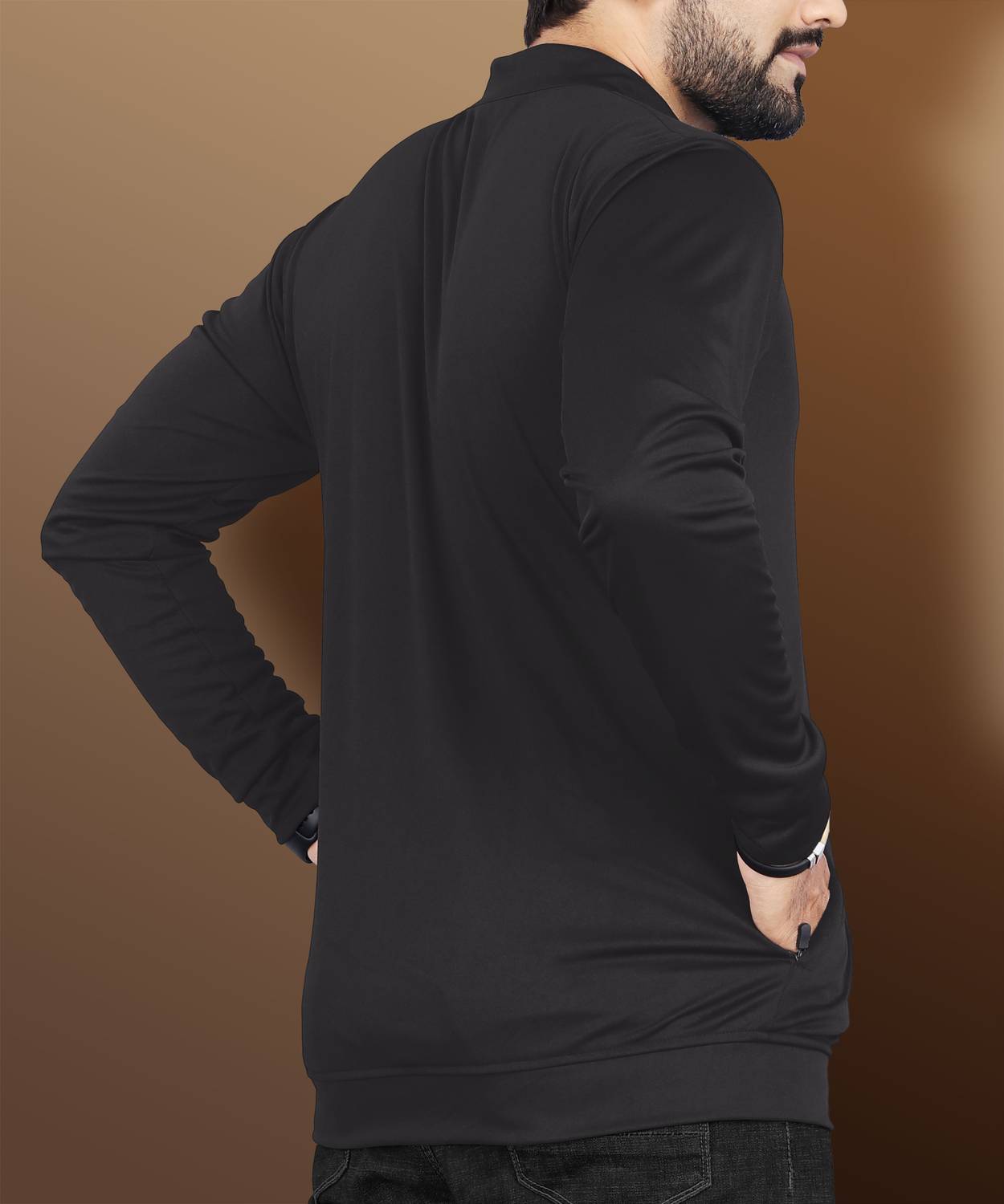 VeBNoR Full Sleeve Solid Men Jacket - Image 2