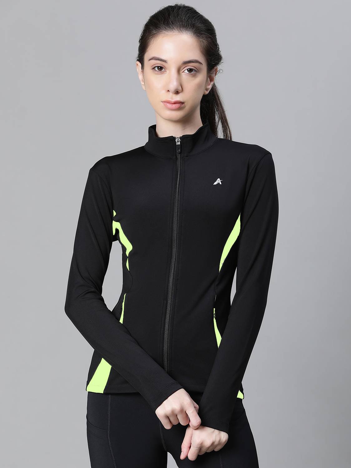 ATHLISIS Full Sleeve Colorblock Women Jacket