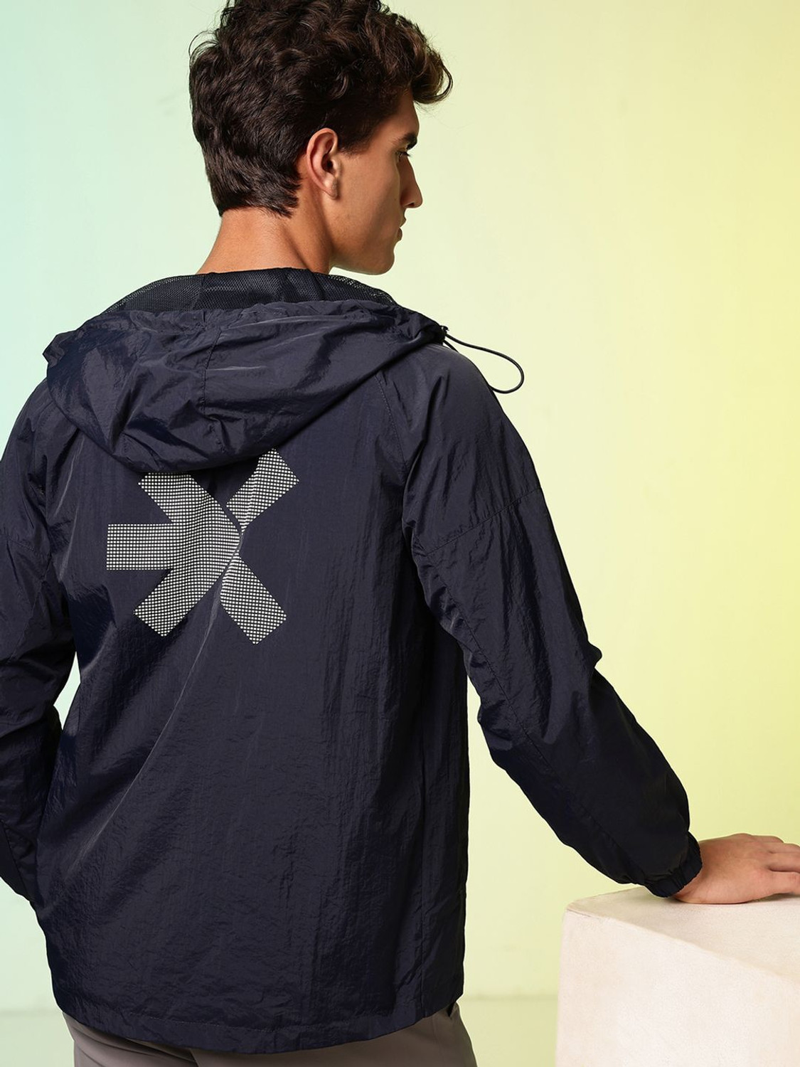 Image of HRX by Hrithik Roshan Full Sleeve Printed Men Jacket