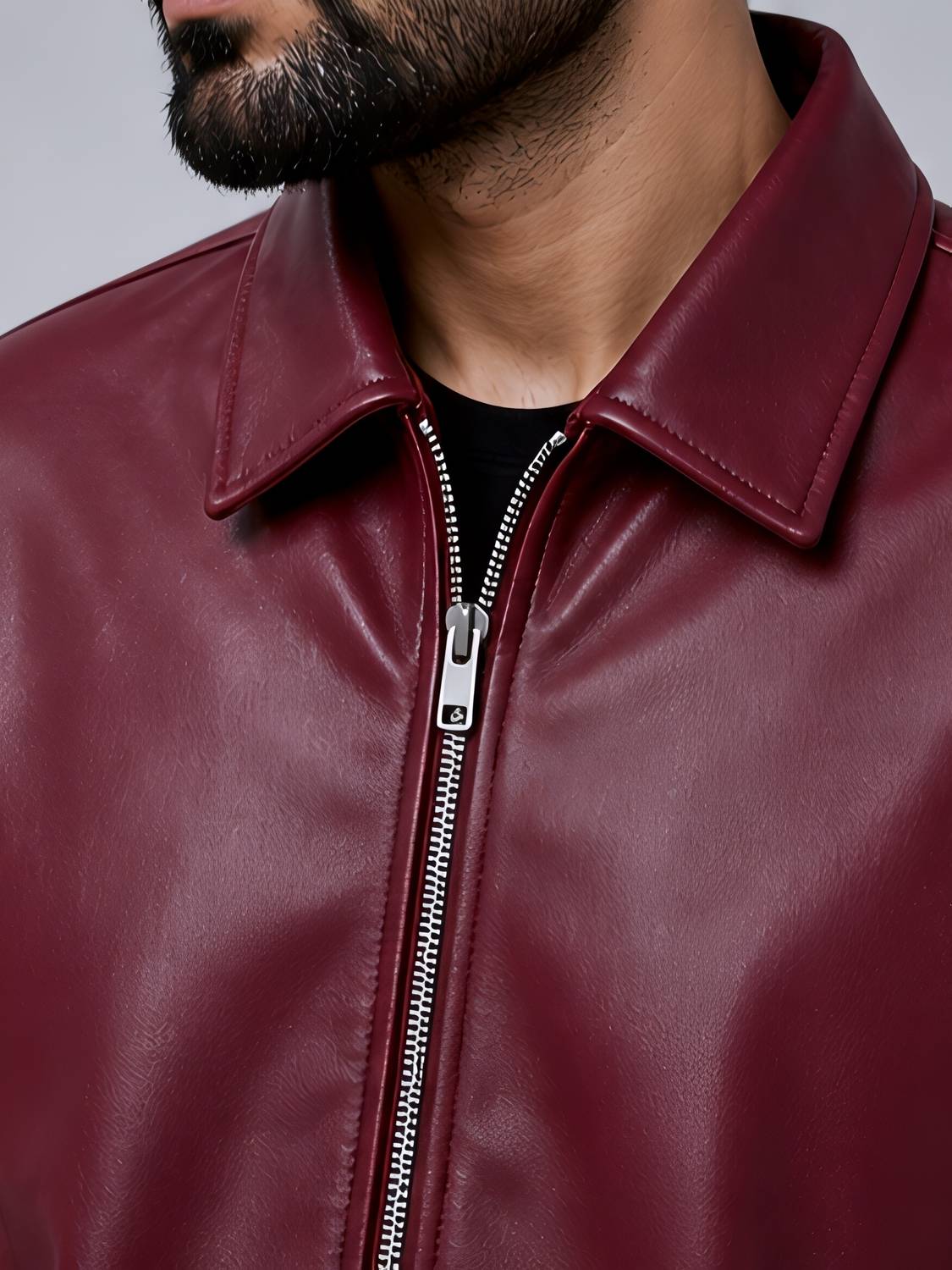 WALHALAA Full Sleeve Solid Men Jacket - Image 4