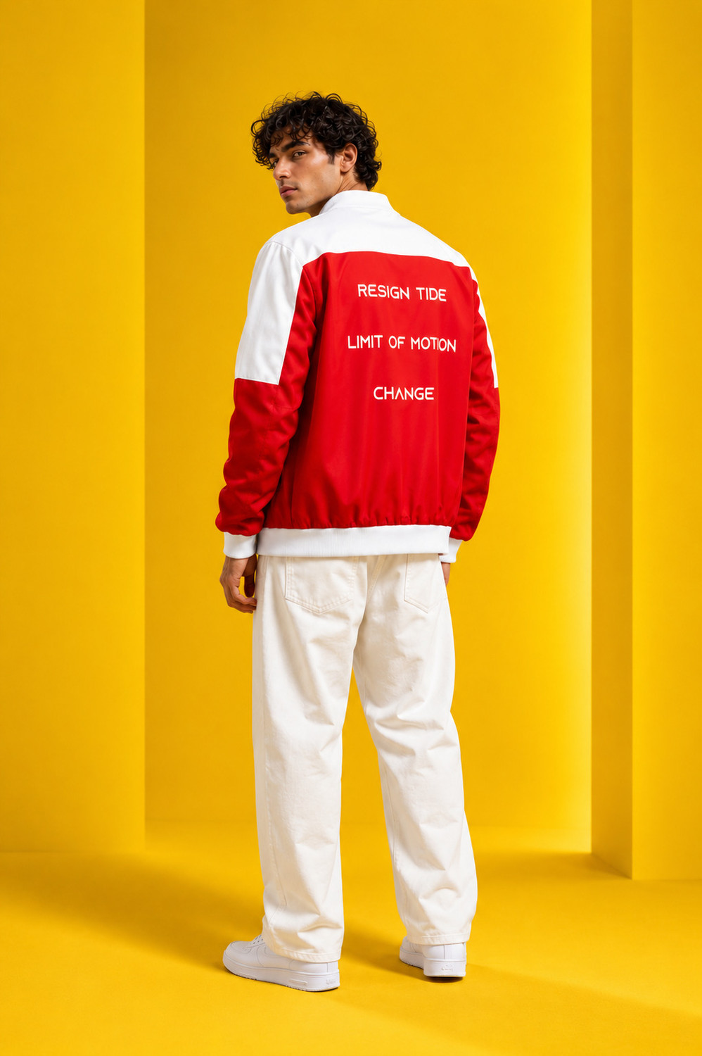 Image of LIZBEE Full Sleeve Colorblock Men Jacket