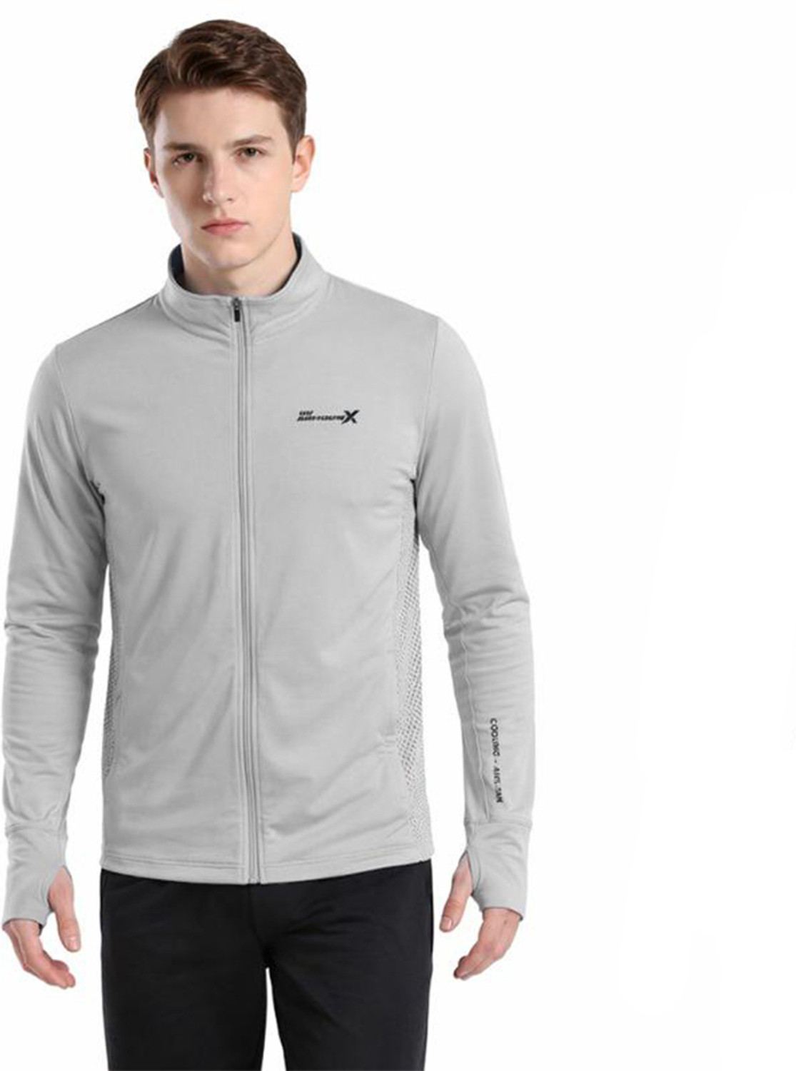 Image of FUNKY MONKEY Full Sleeve Textured Men Jacket
