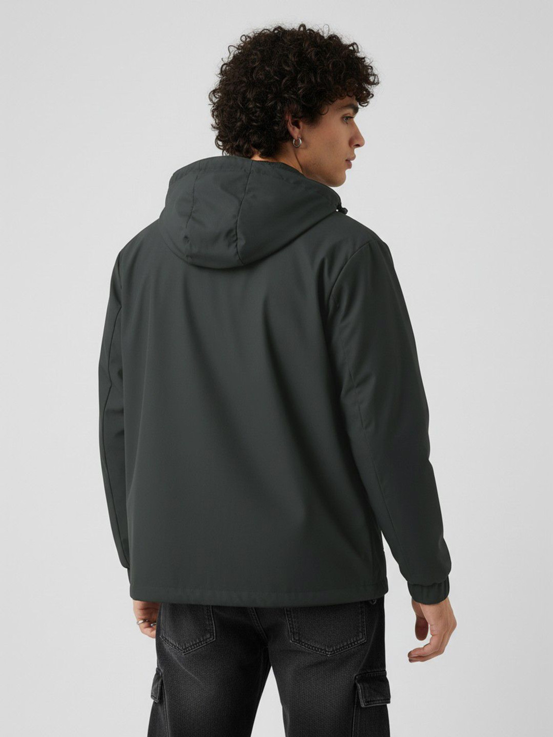 Image of Glitchez Full Sleeve Solid Men Jacket
