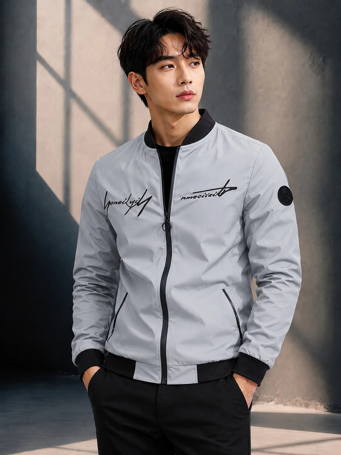 Image of HOLDIT Men Solid Casual Jacket