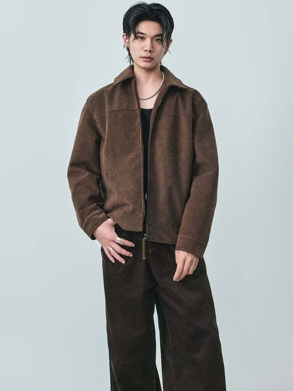 HERE&NOW Full Sleeve Solid Men Jacket