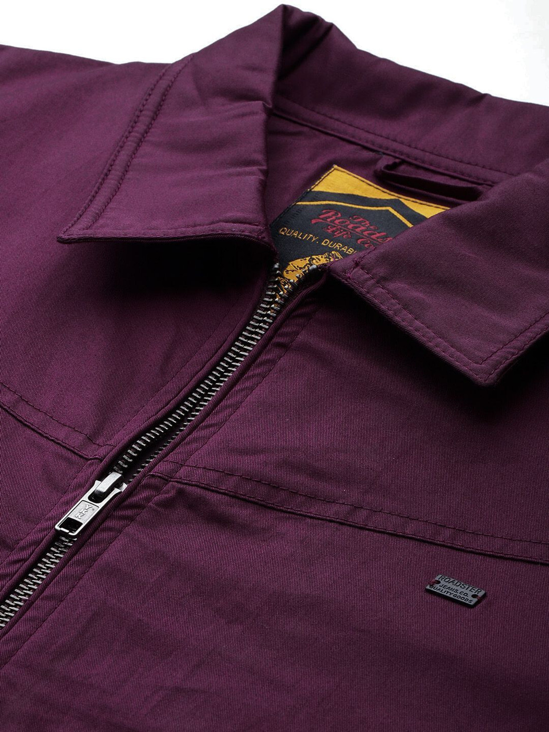 Image of Roadster Full Sleeve Solid Men Jacket