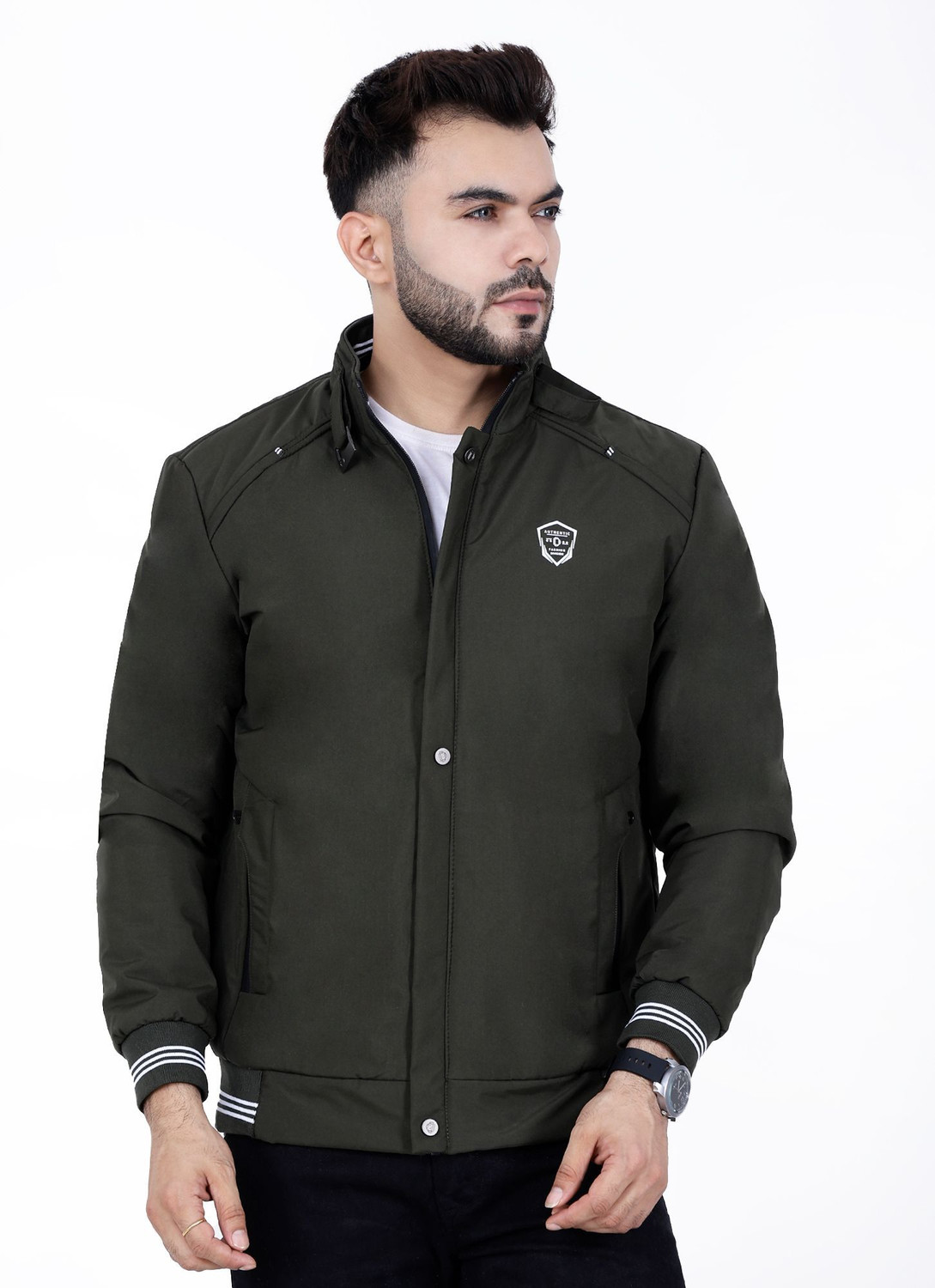 Image of Dollar Full Sleeve Solid Men Jacket