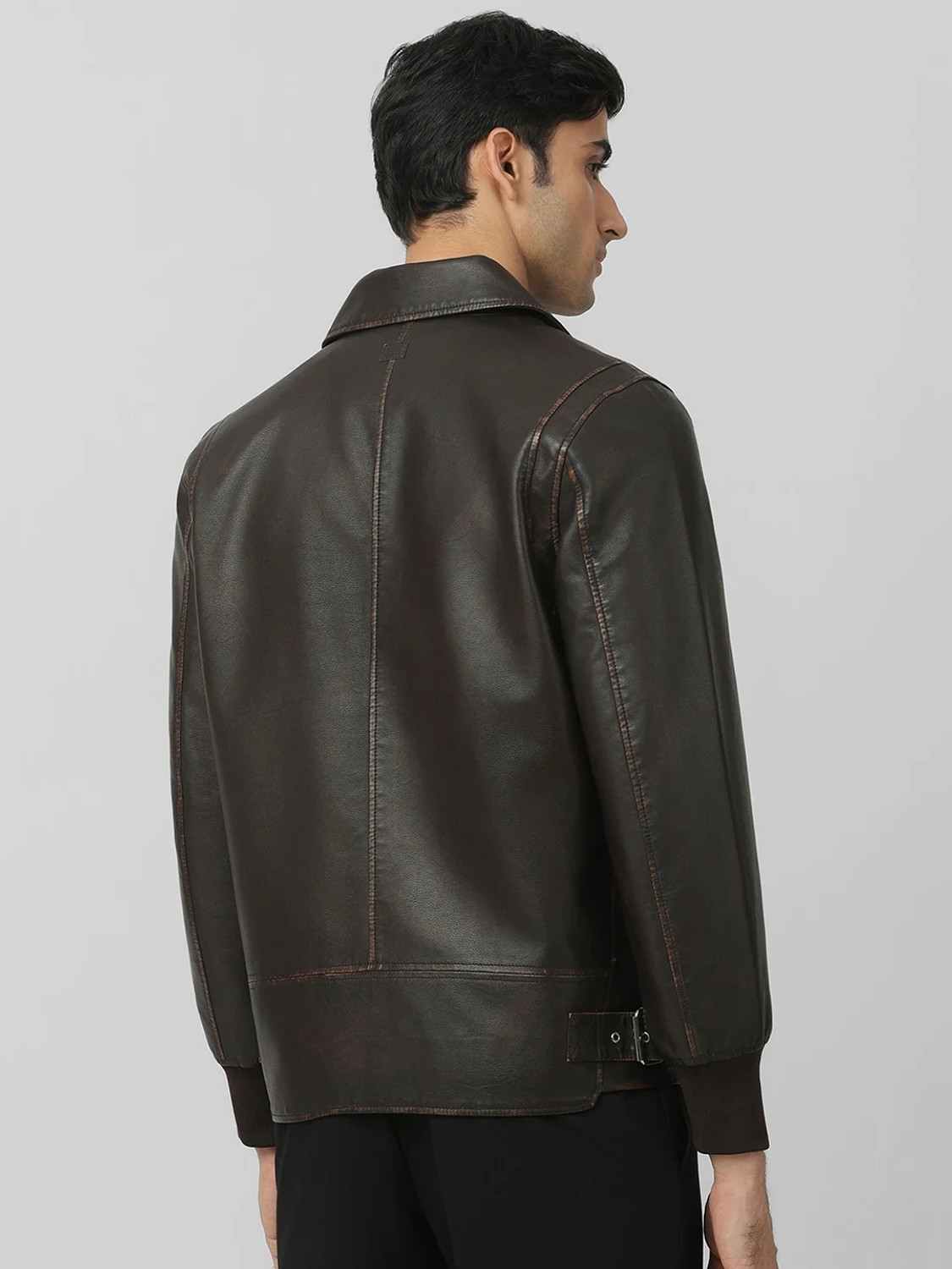 Image of MUFTI Full Sleeve Solid Men Jacket
