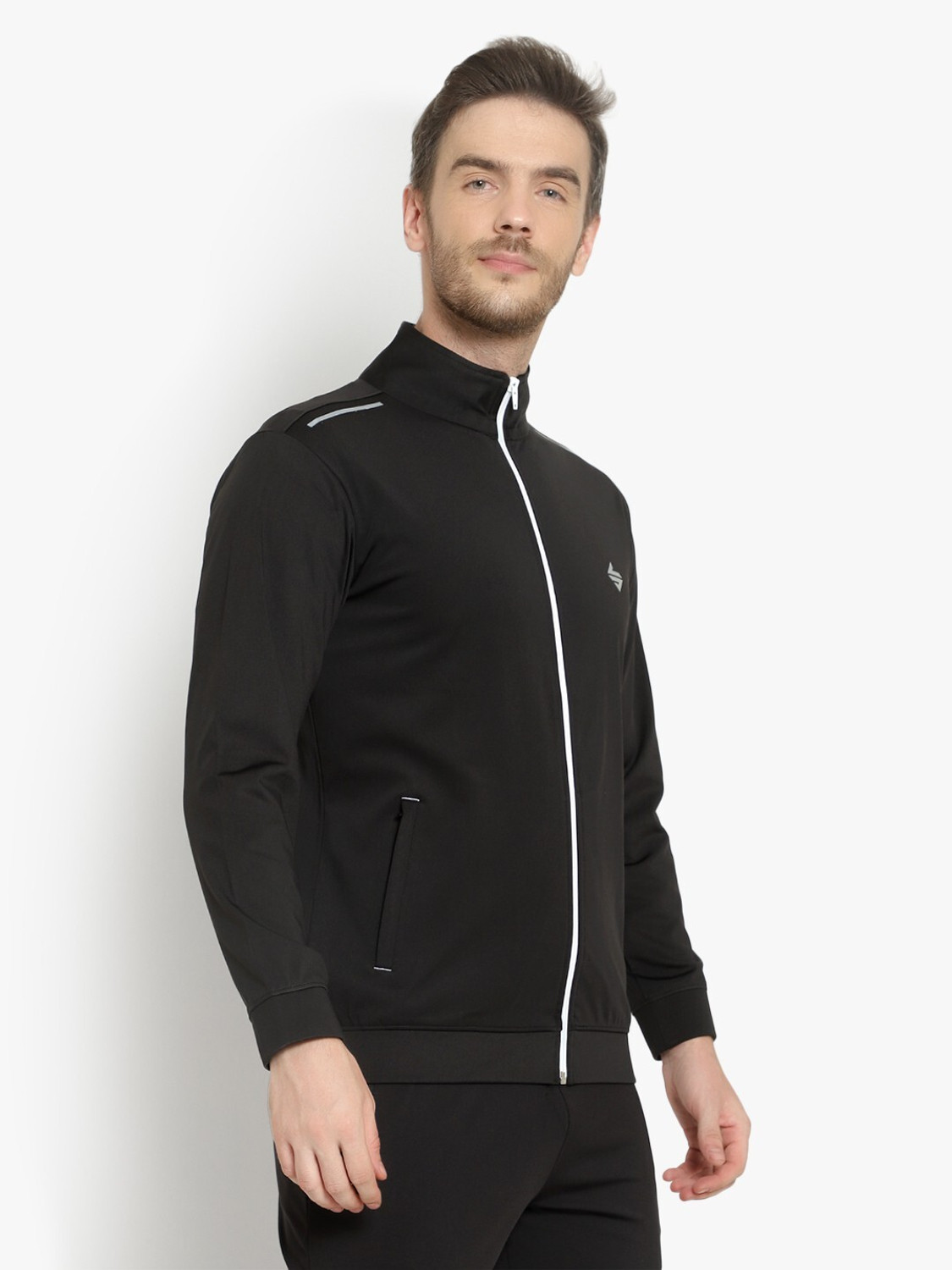 Image of John Ally Full Sleeve Solid Men Jacket