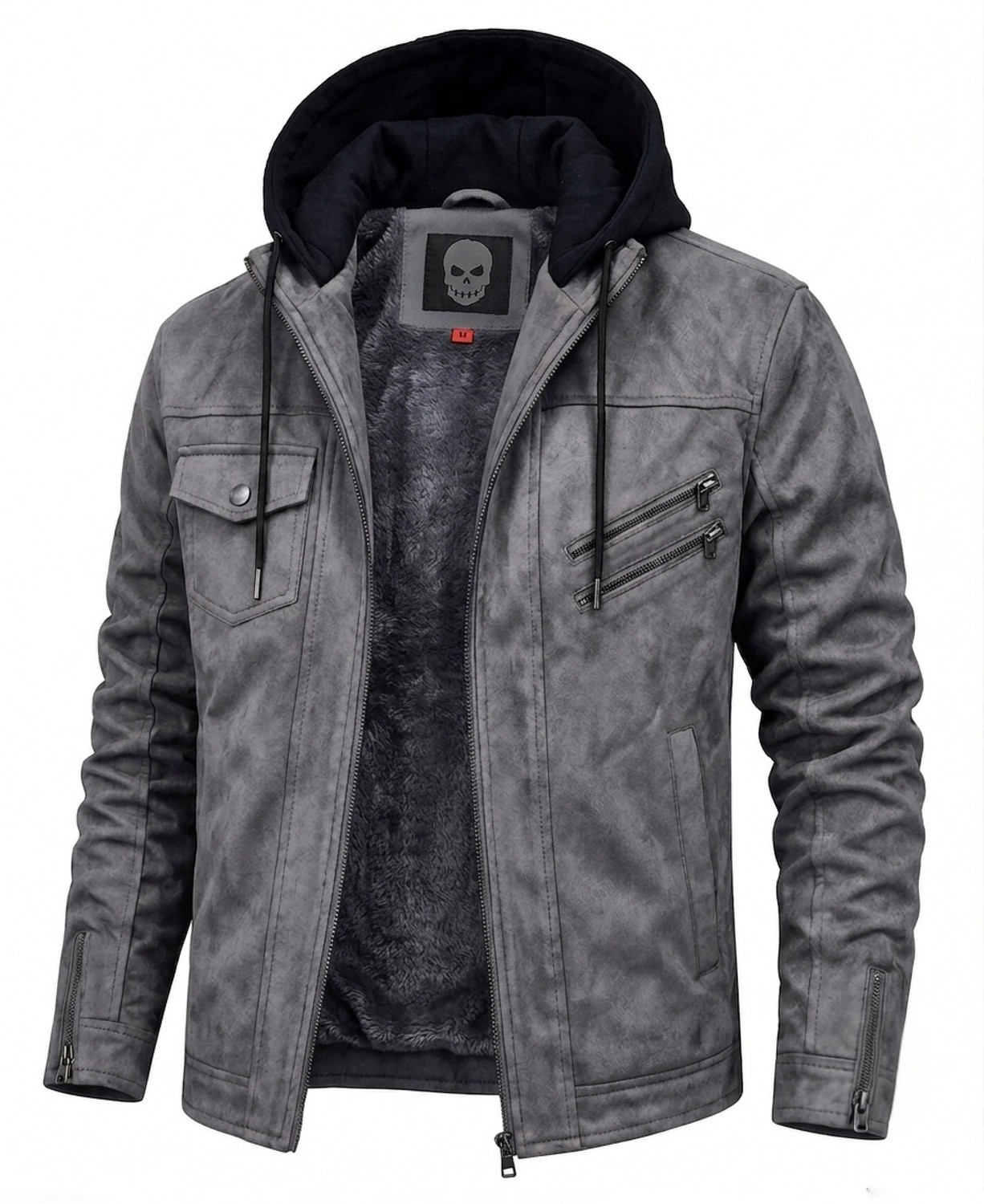 Image of Blaq Ash Full Sleeve Solid Men Jacket