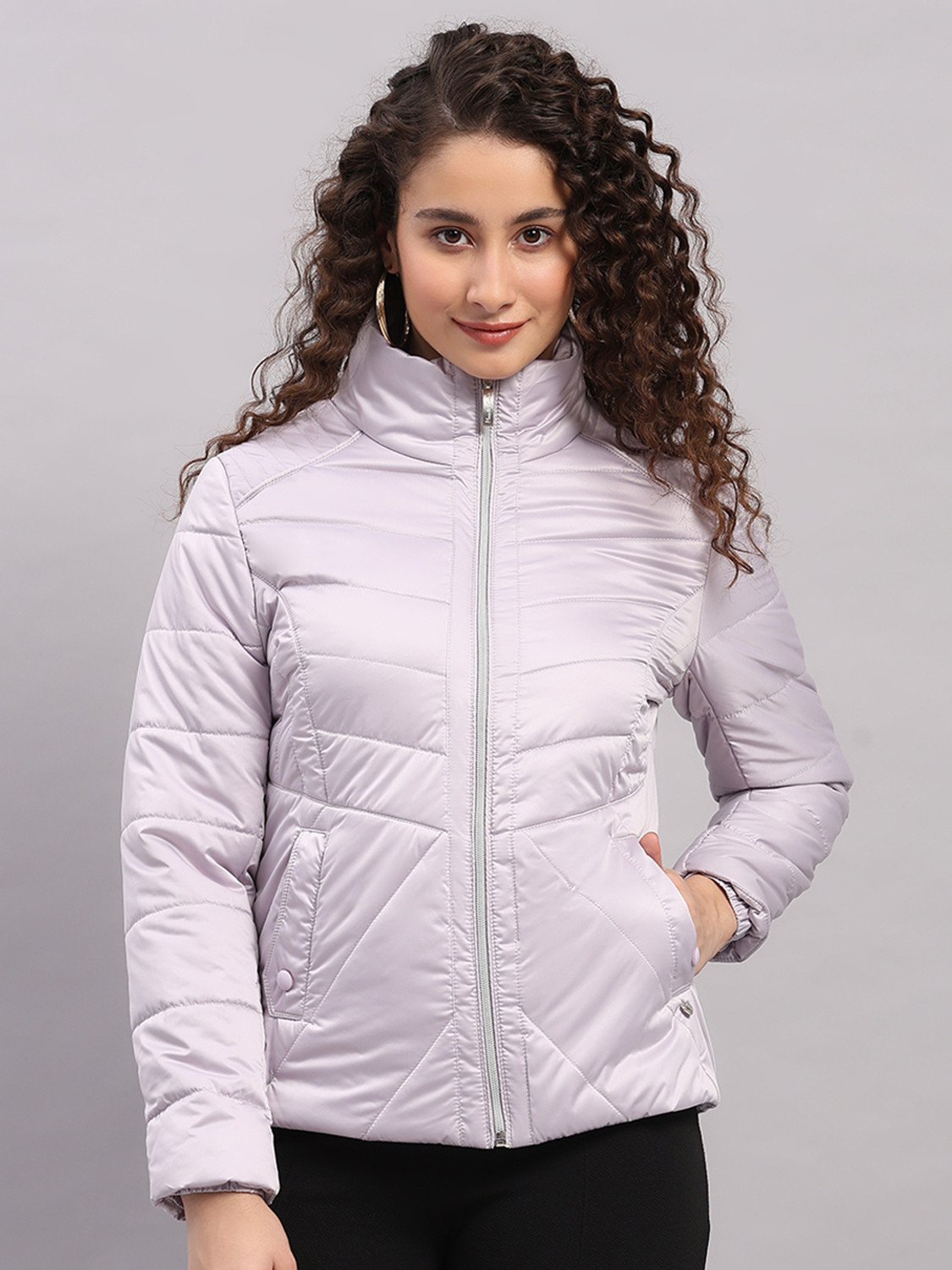 Image of MONTE CARLO Full Sleeve Solid Women Jacket