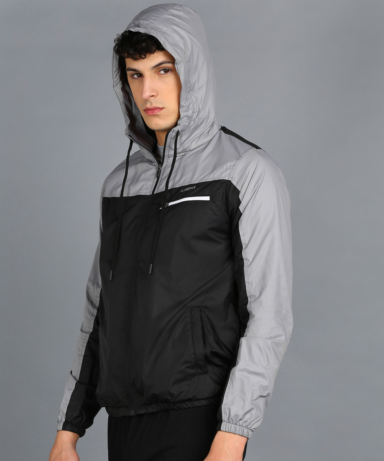 Image of Adrenex Full Sleeve Colorblock Men Jacket