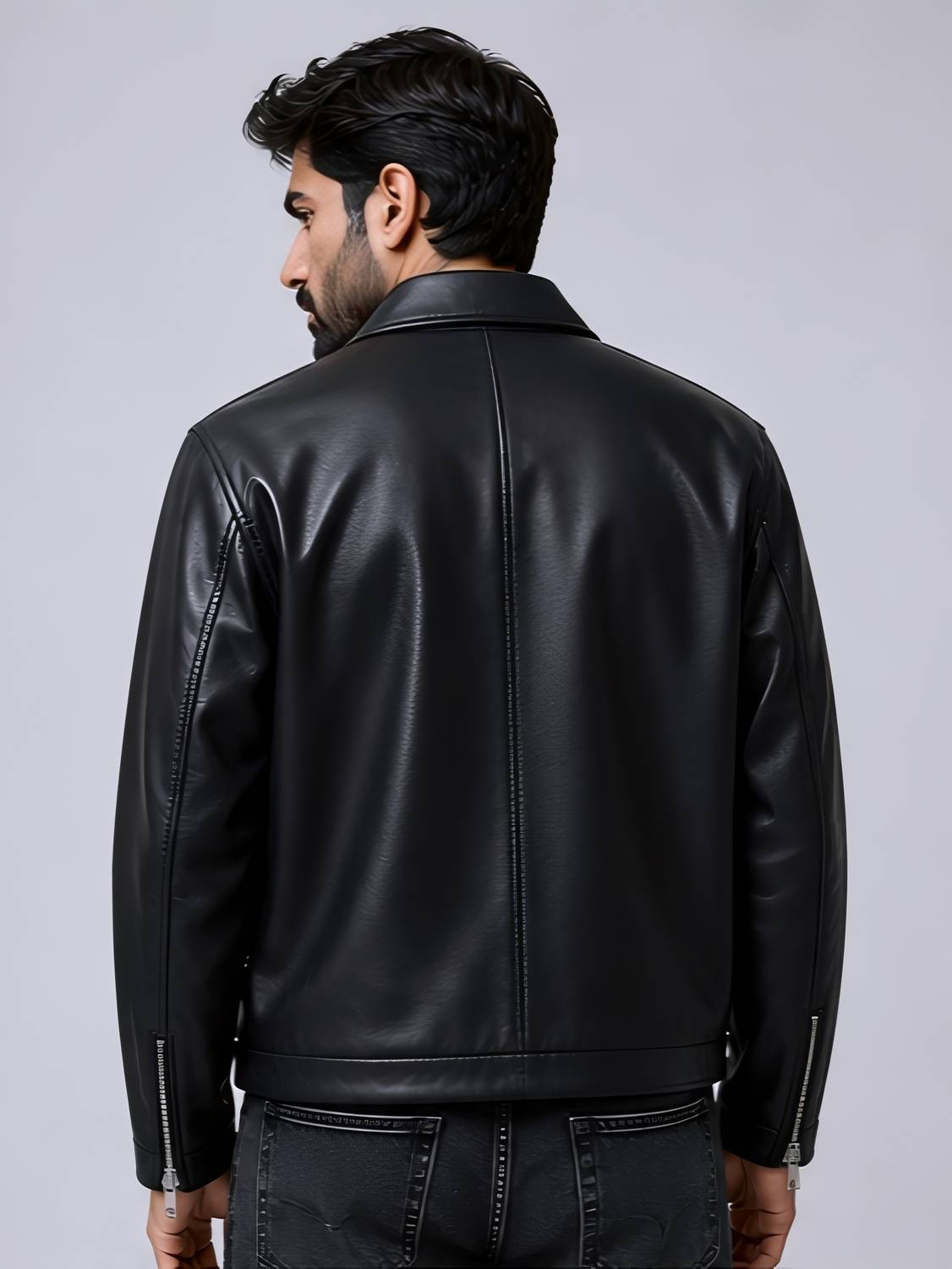 WALHALAA Full Sleeve Solid Men Jacket - Image 2