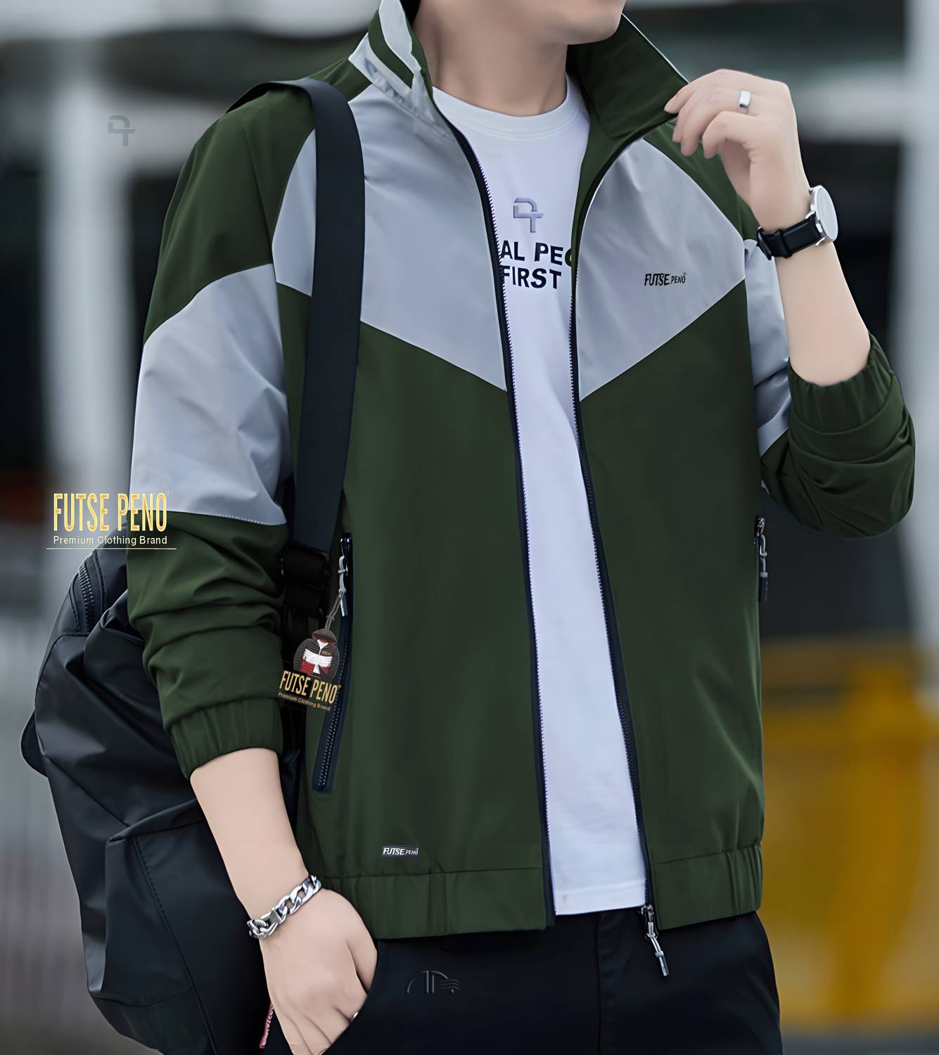 Badnaam Full Sleeve Colorblock Men Jacket