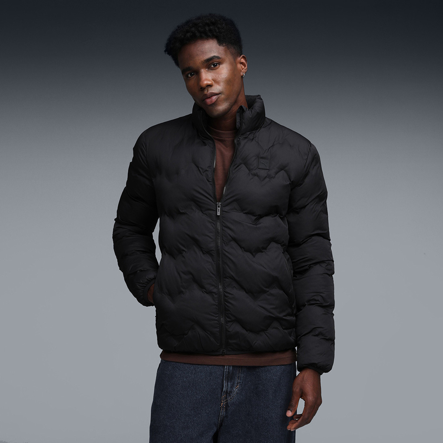 Image of PUMA Full Sleeve Solid Men Jacket