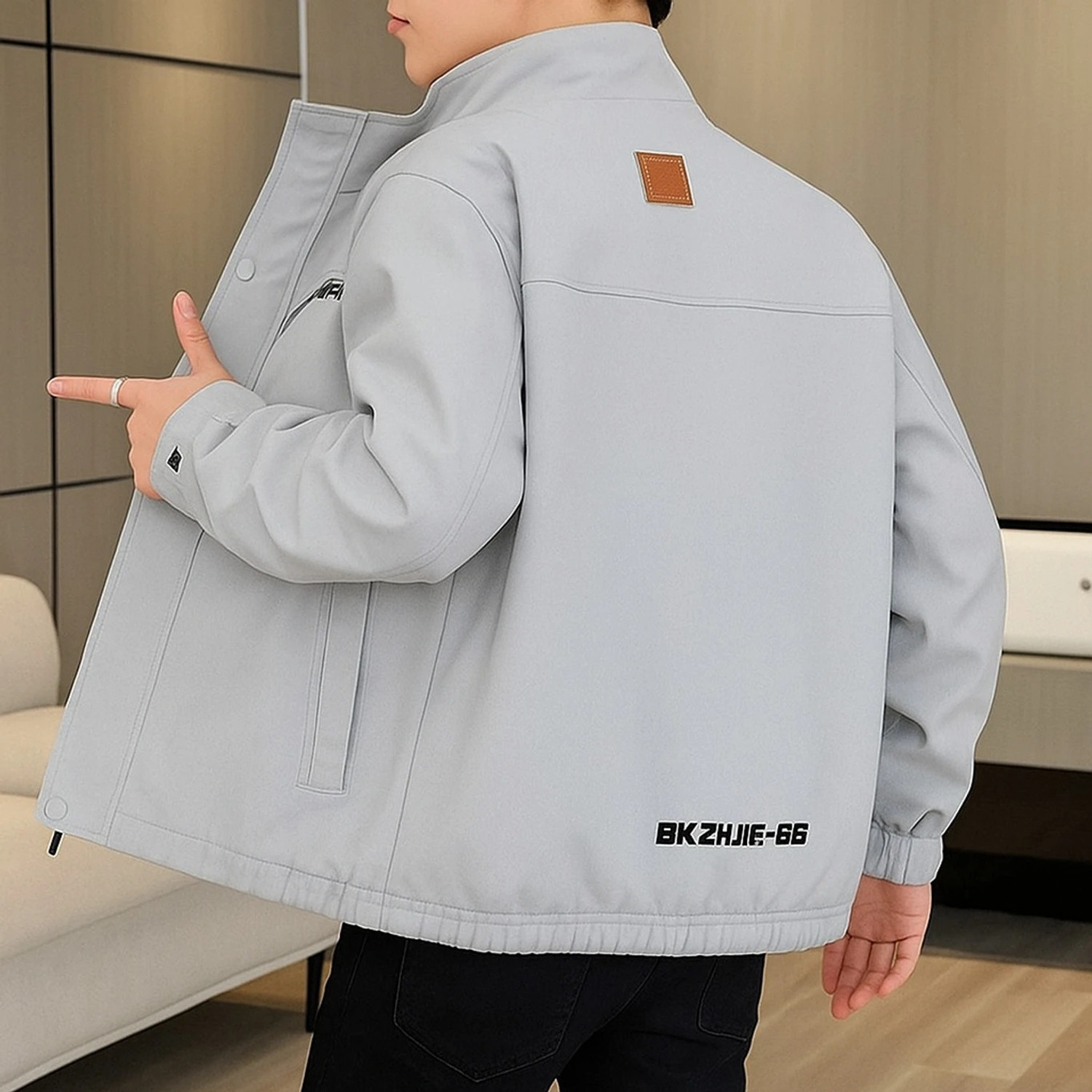Image of PLATINUMCARTZ Men Printed Casual Jacket