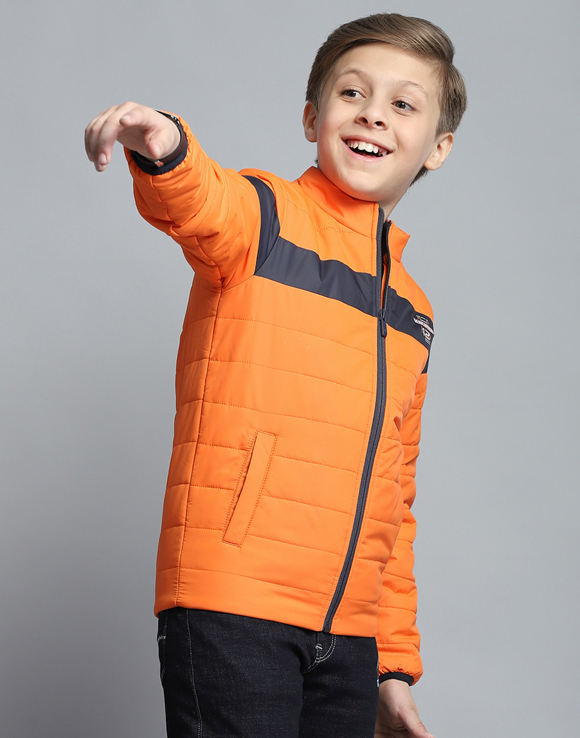Image of MONTE CARLO Full Sleeve Printed Boys Jacket