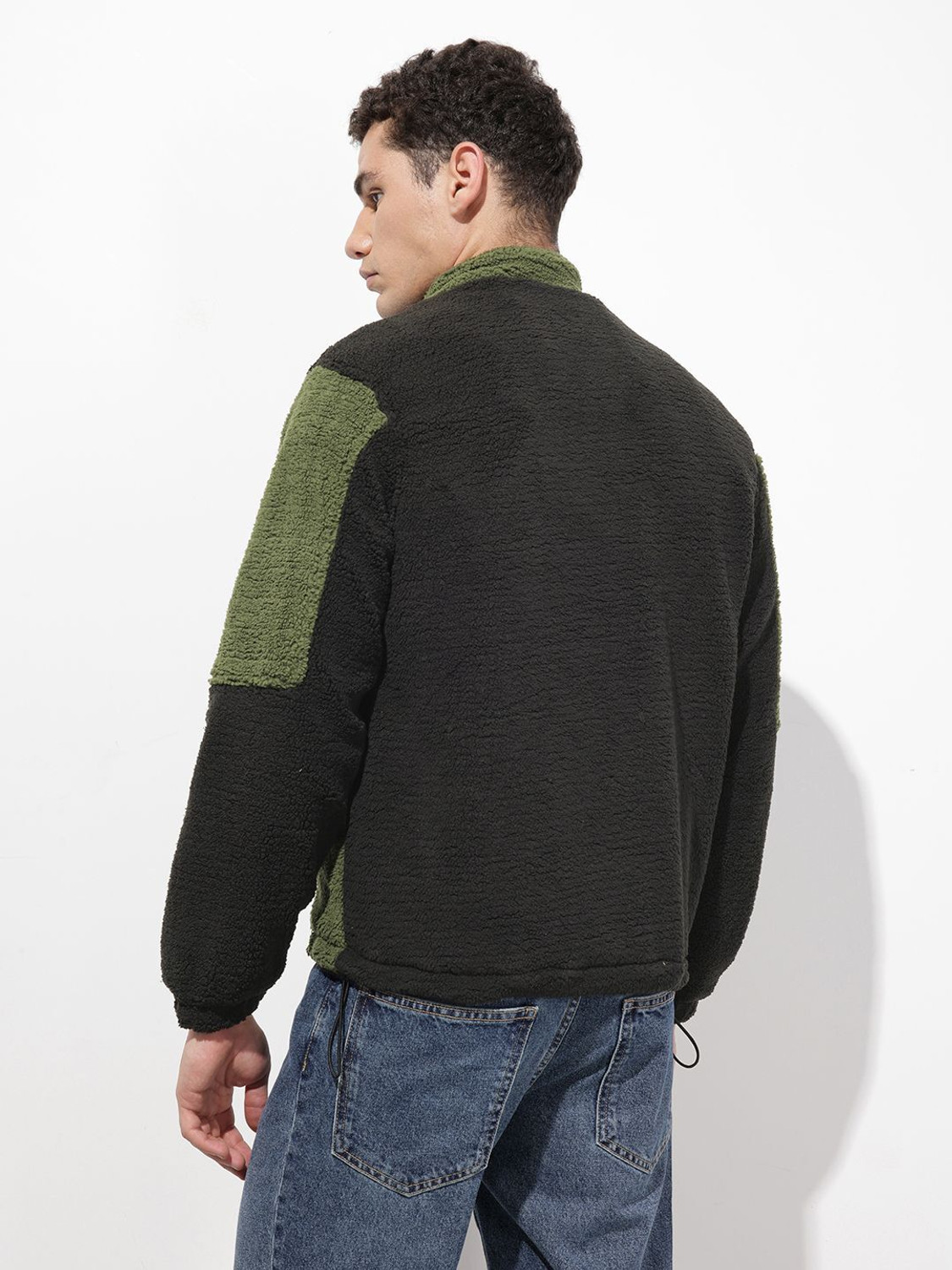 Image of Roadster Full Sleeve Self Design Men Jacket