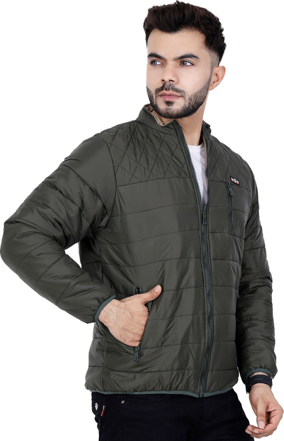 Image of Dollar Full Sleeve Solid Men Jacket