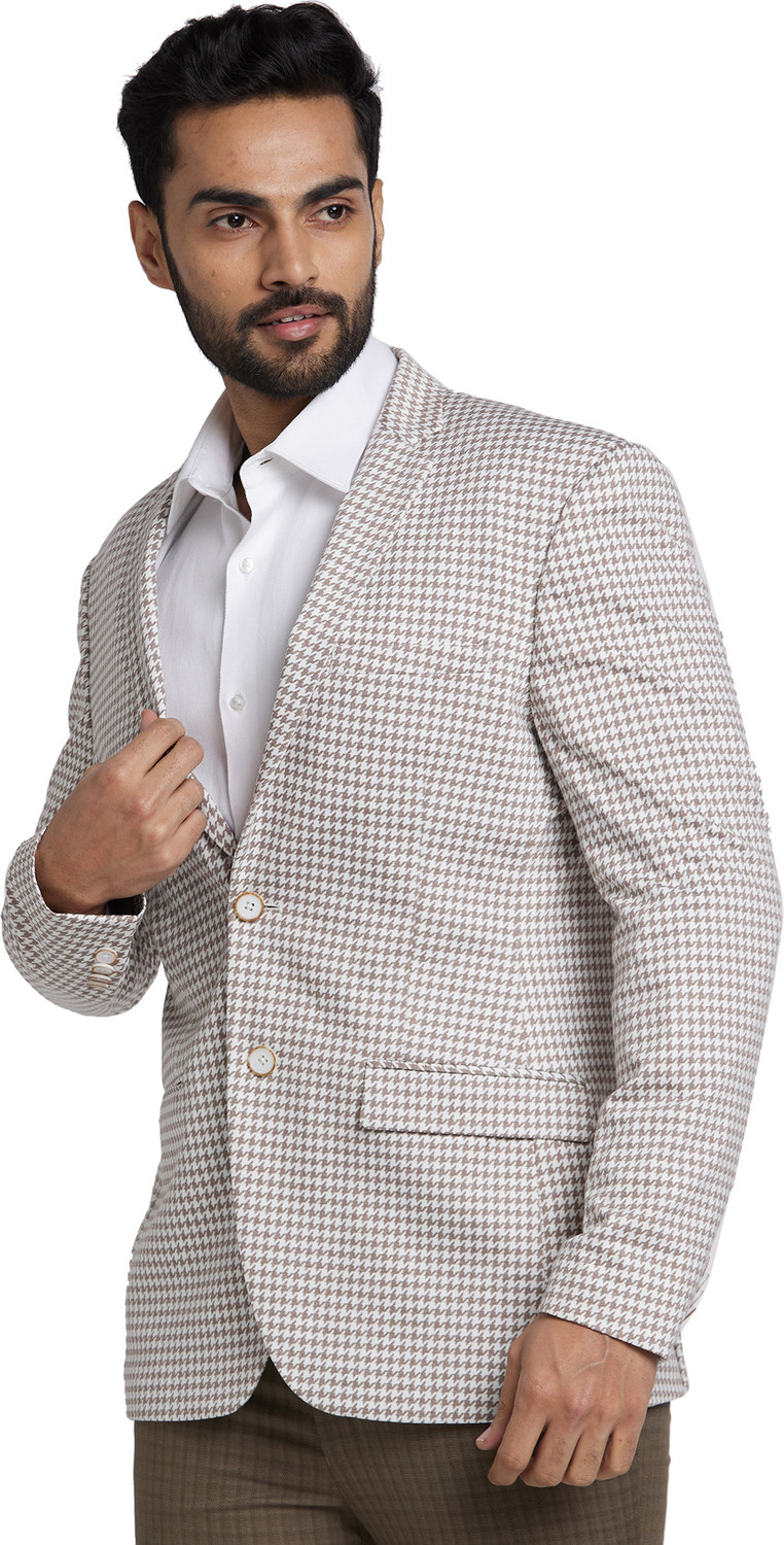 Image of PARK AVENUE Full Sleeve Self Design Men Jacket