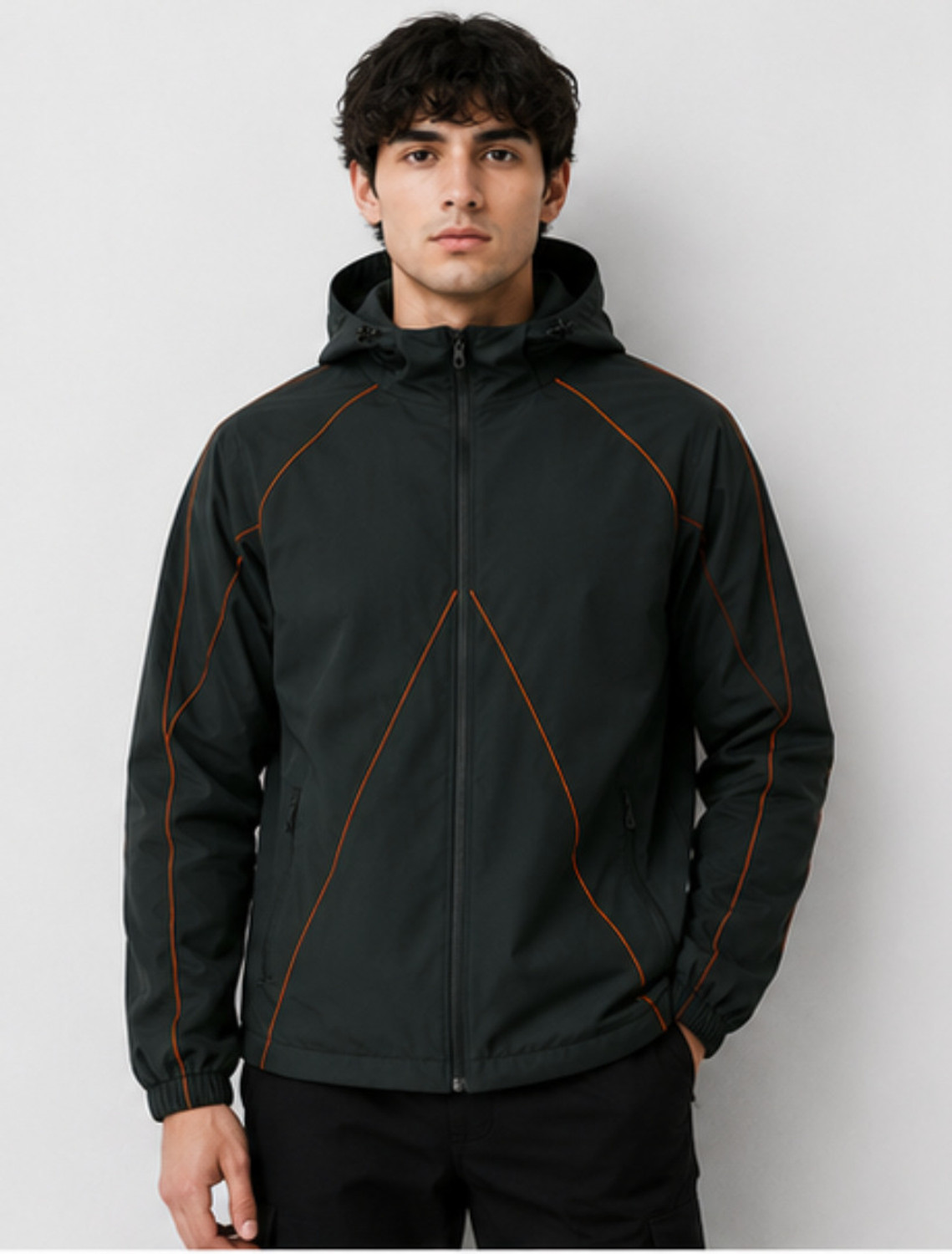Image of SIPI Full Sleeve Self Design Men Jacket