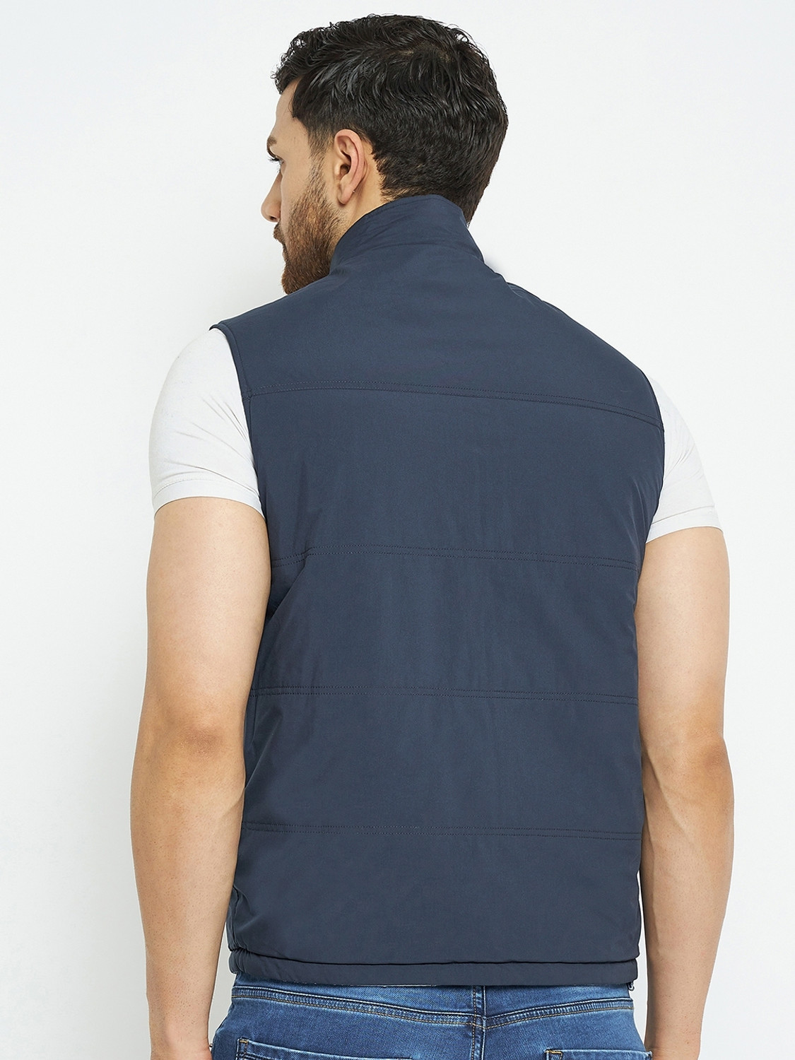 Image of DUKE Sleeveless Colorblock Men Jacket