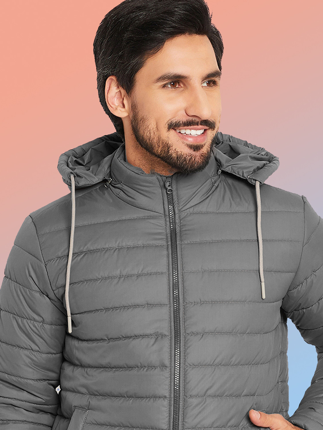 Image of VERO AMORE Men Solid Puffer Jacket