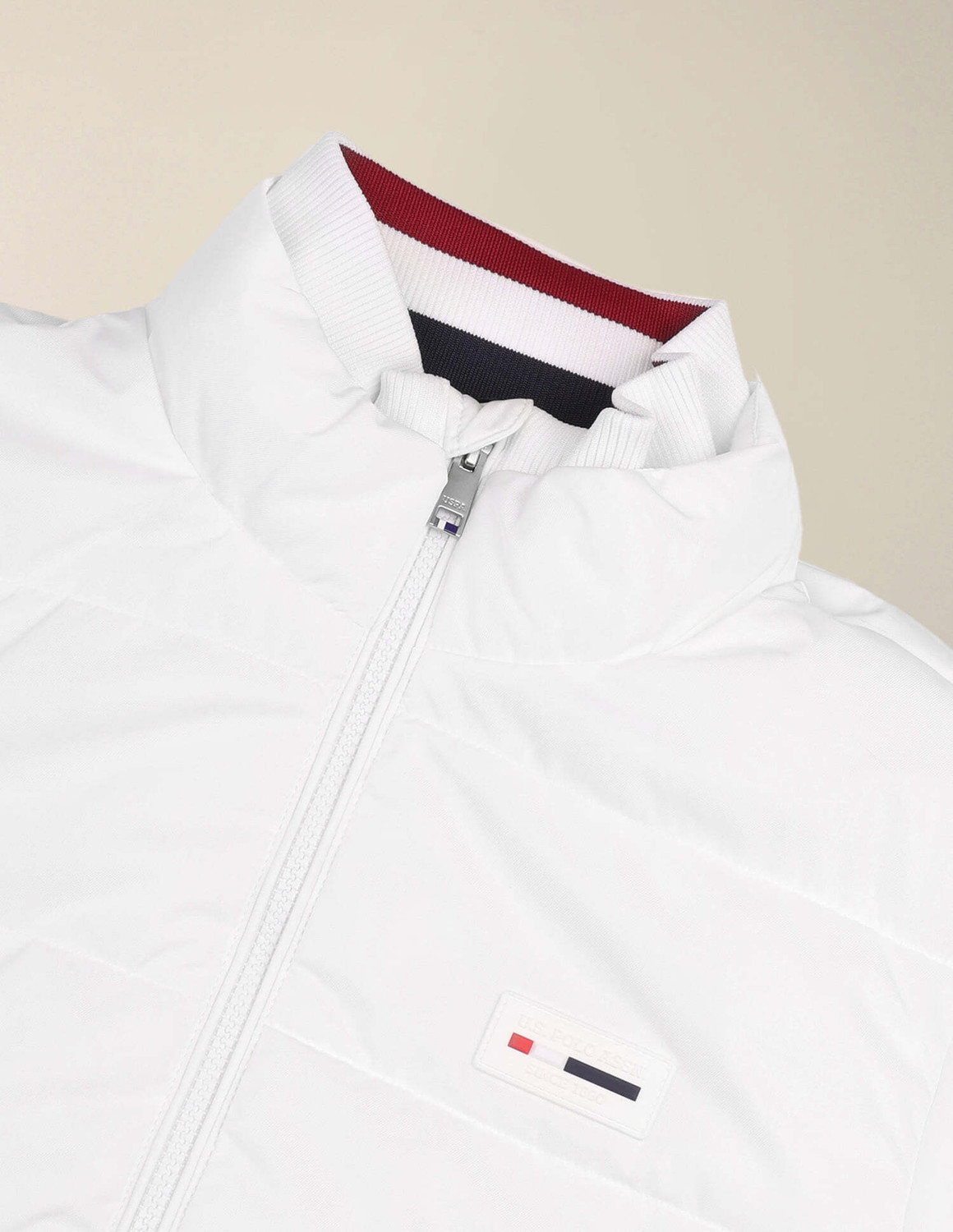Image of U.S. POLO ASSN. Men Striped Parka Jacket