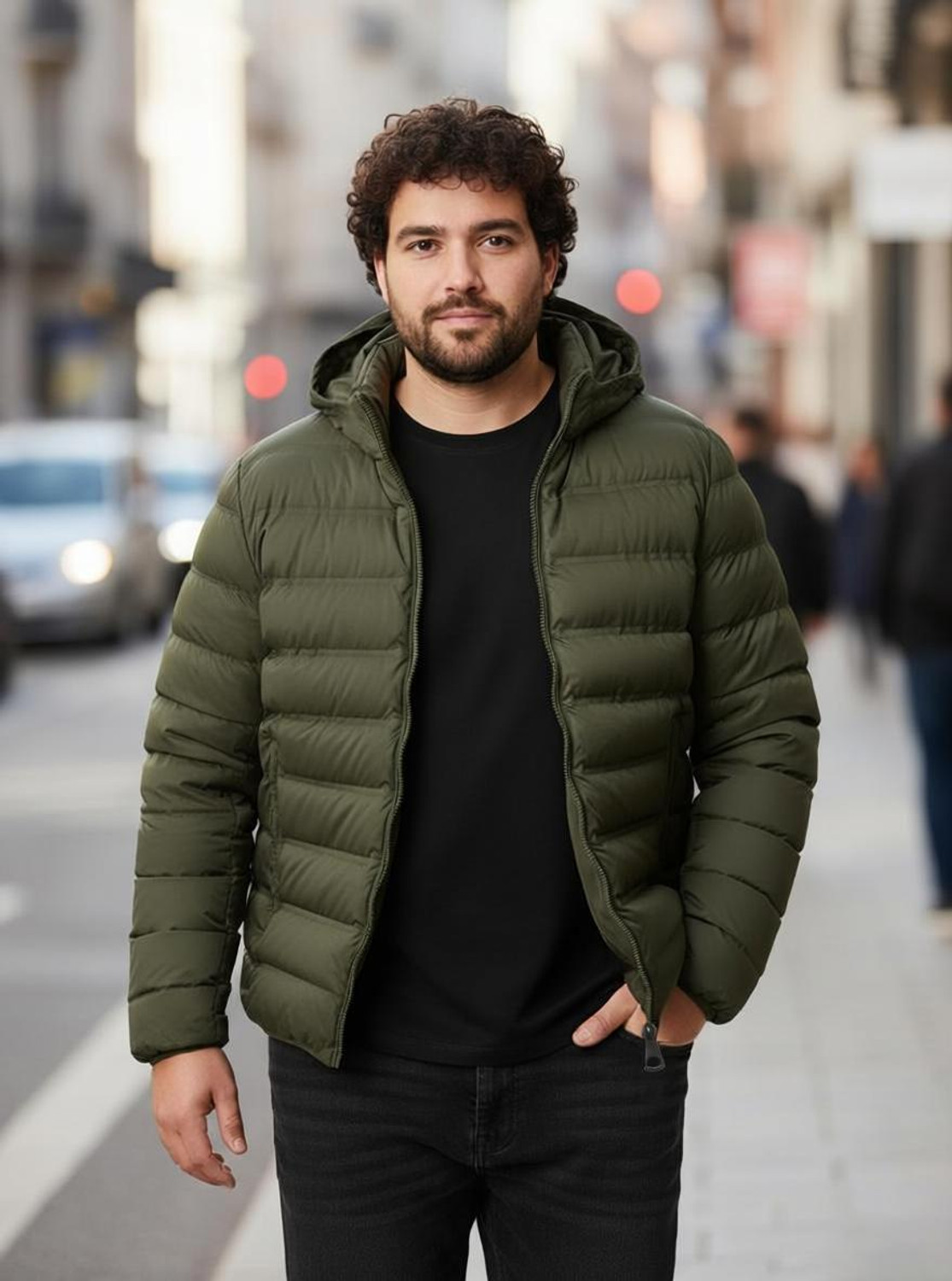 Image of UNSTD Full Sleeve Solid Men Jacket