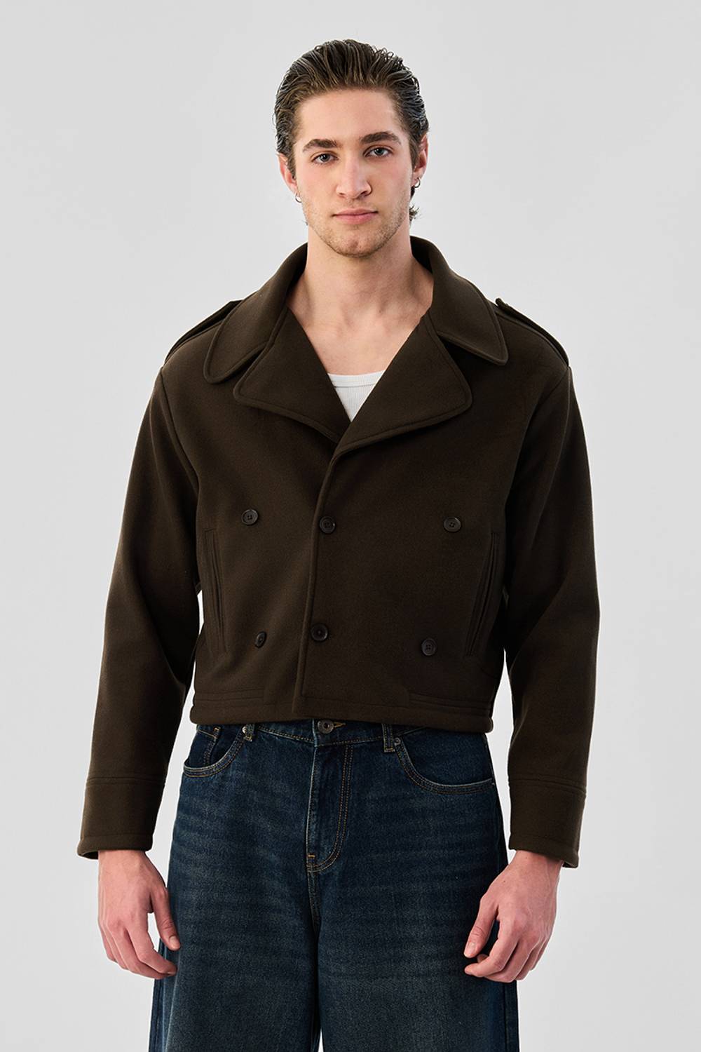 Snitch Full Sleeve Solid Men Jacket