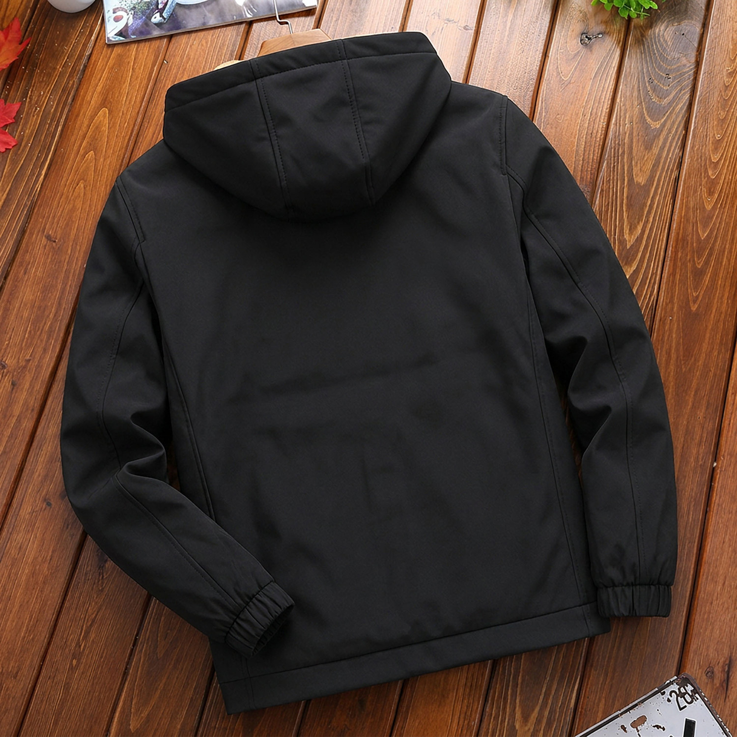 Image of FUTSE PENO Full Sleeve Solid Men Jacket