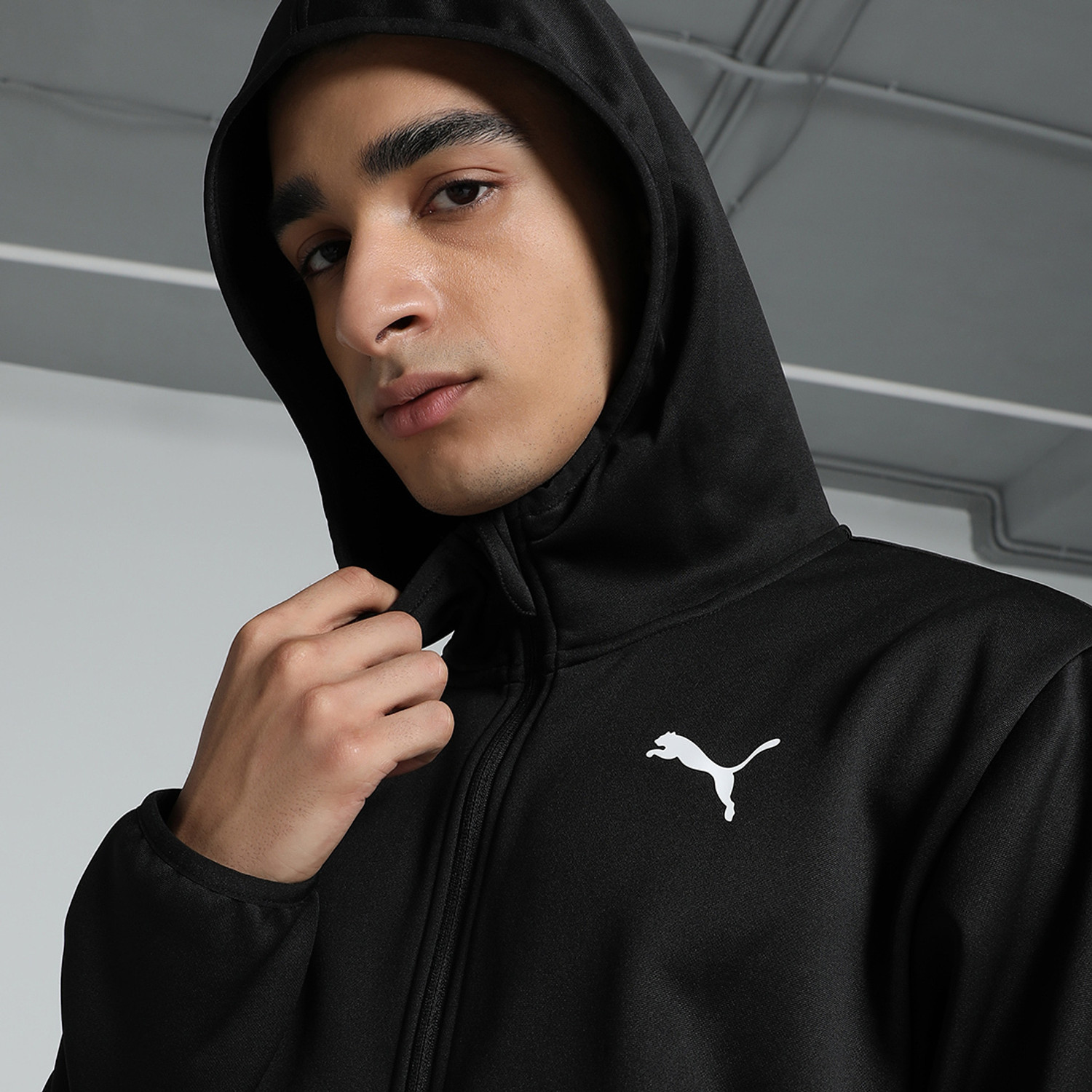 Image of PUMA Full Sleeve Solid Men Jacket