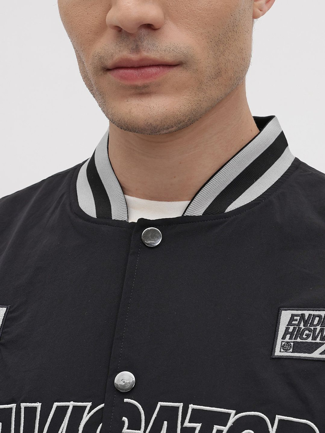 Image of Roadster Full Sleeve Embroidered Men Jacket