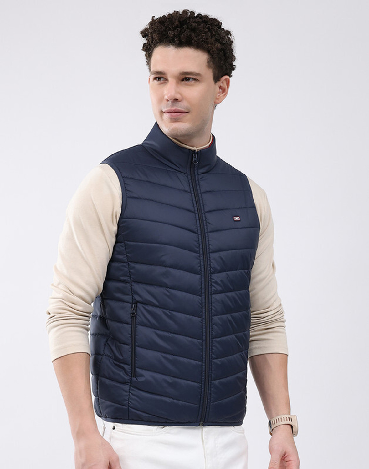 Image of MONTE CARLO Men Solid Casual Jacket