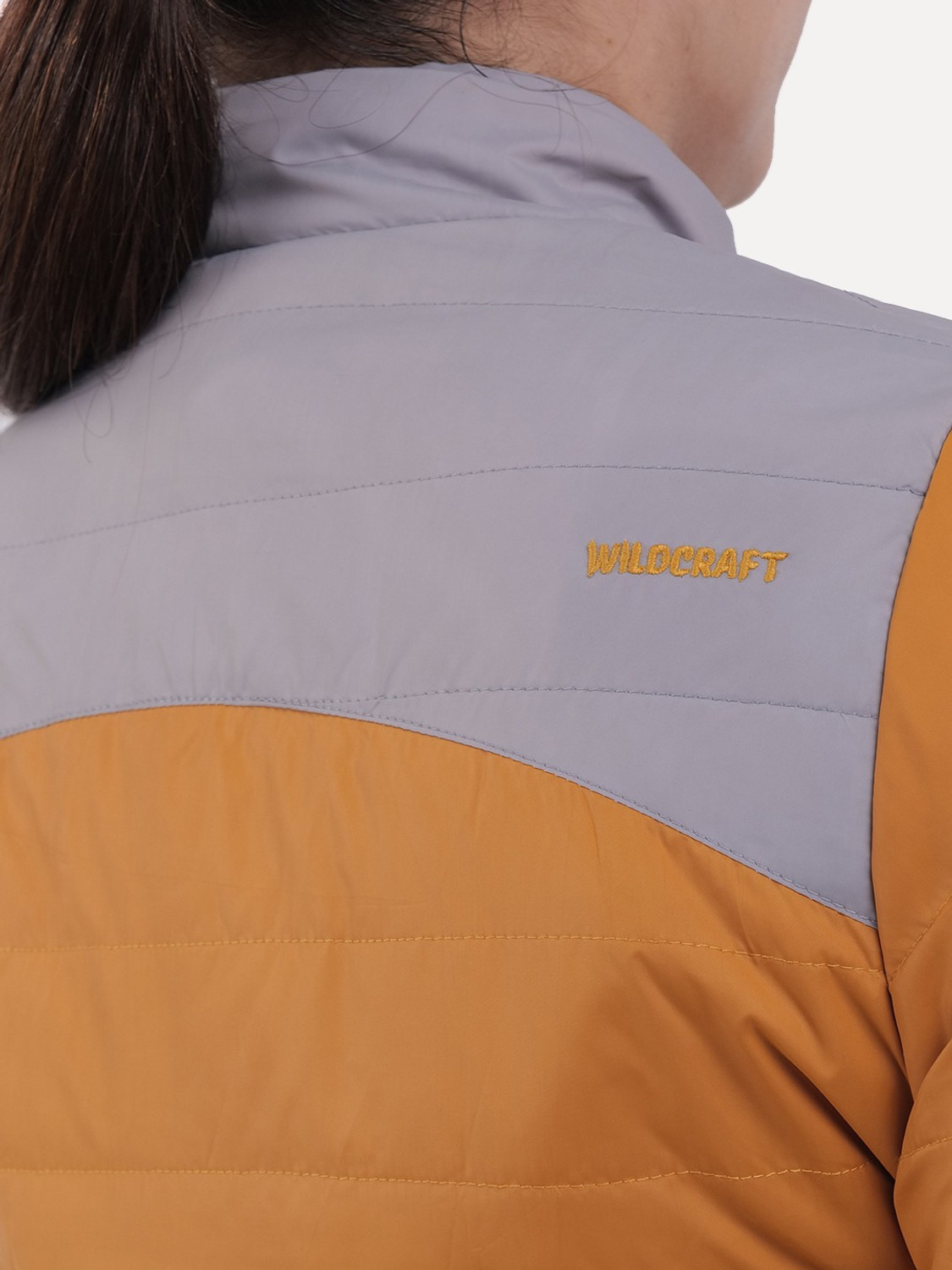 Image of Wildcraft Husky Jacket 11 Women Colorblock Quilted Jacket