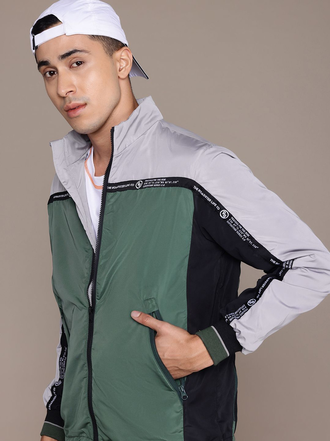 Image of Roadster Full Sleeve Printed Men Jacket