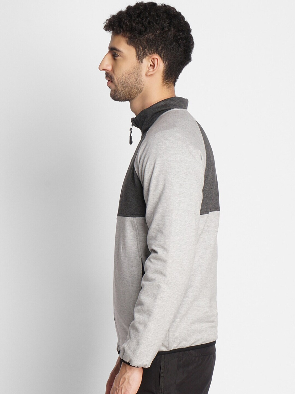 Image of Wildcraft Men Colorblock Quilted Jacket