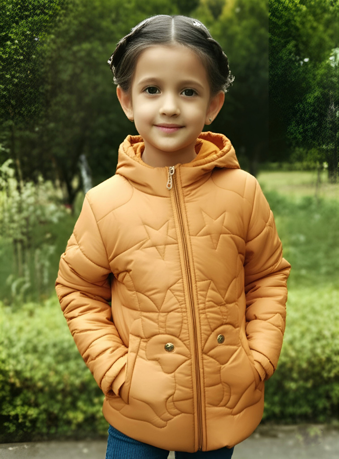 Image of Smile IN LIFE Full Sleeve Solid Girls Jacket
