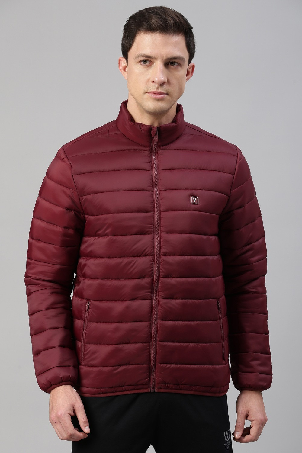 Image of VAN HEUSEN Full Sleeve Solid Men Jacket
