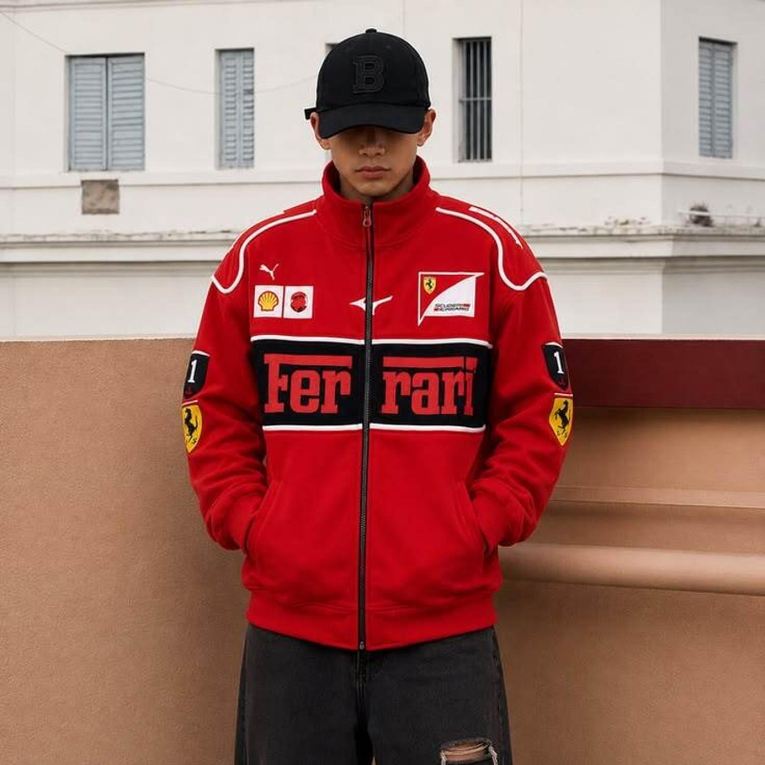 Image of FEARLESS Full Sleeve Printed Men & Women Jacket