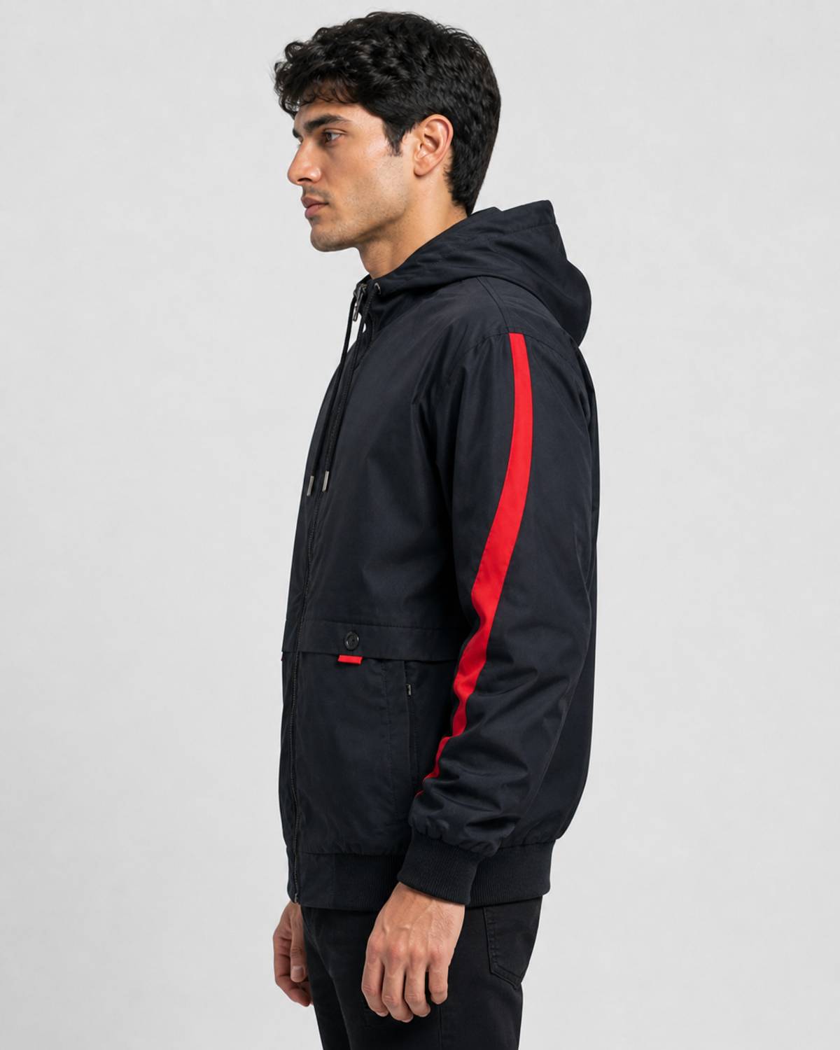 areeba Full Sleeve Solid Men Jacket - Image 3