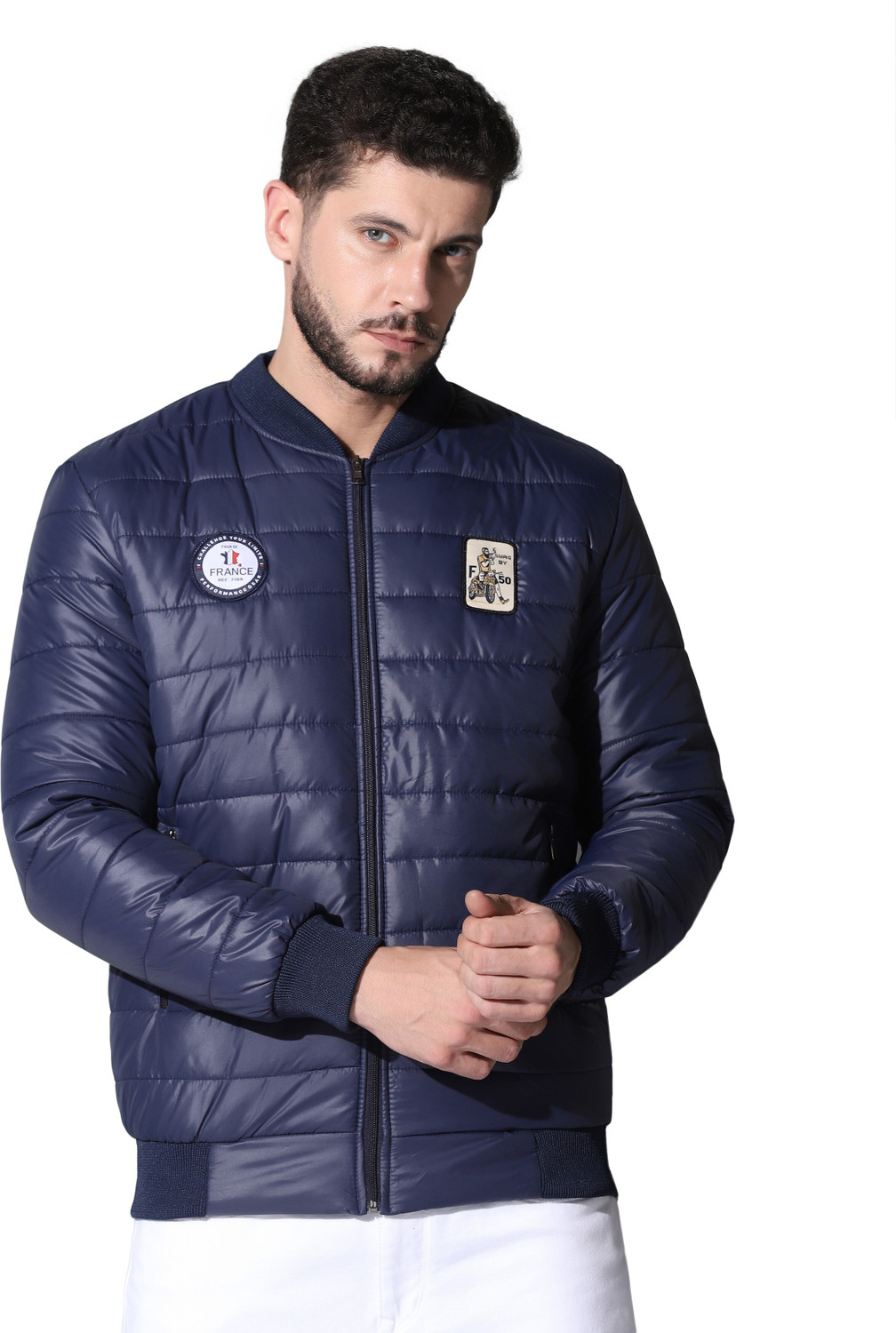 Image of Mia Fashion Full Sleeve Printed Men Jacket