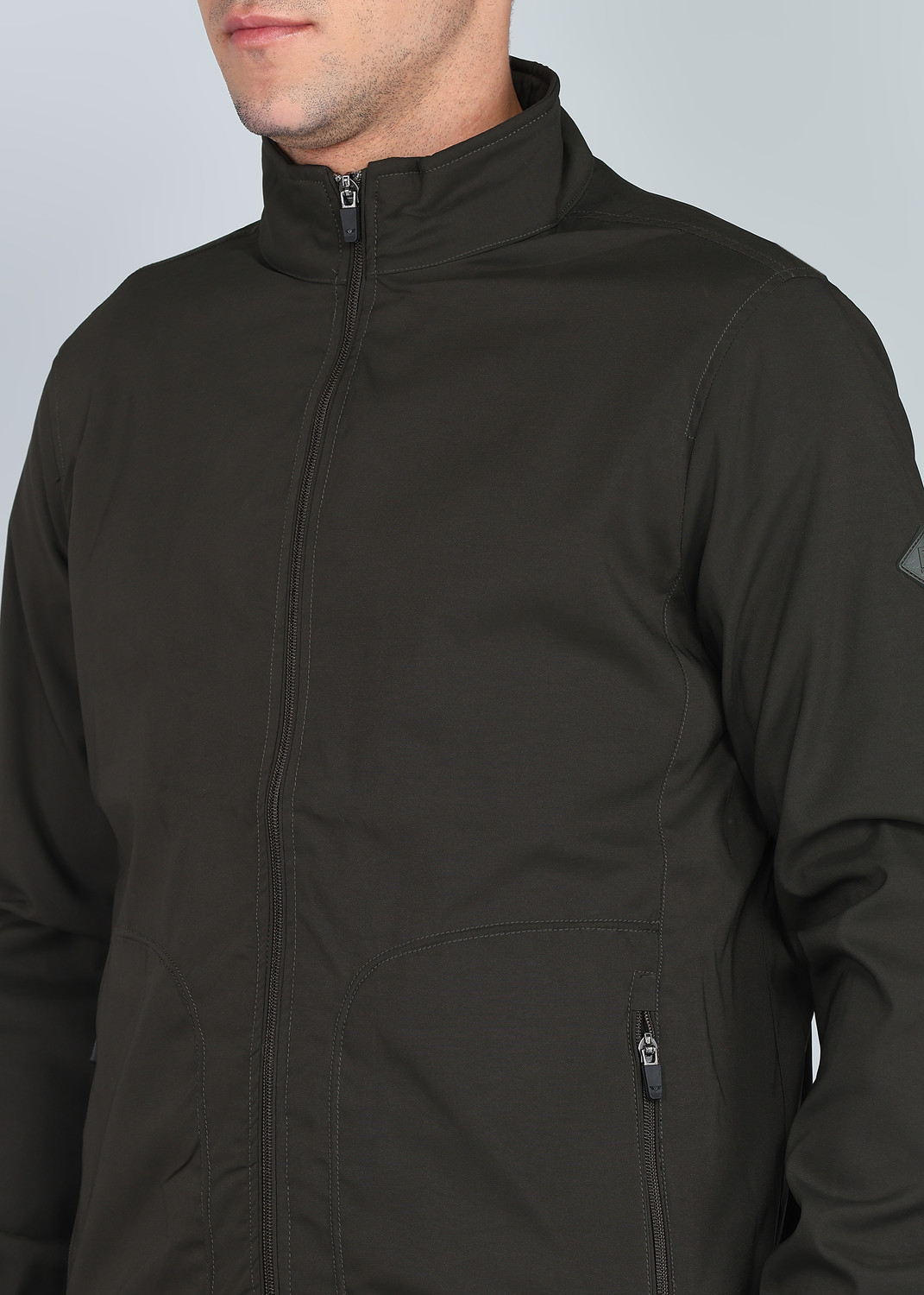 Image of PARK AVENUE Full Sleeve Solid Men Jacket