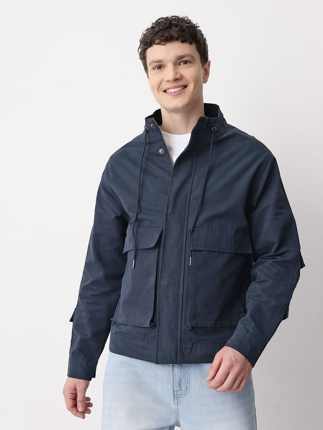 Image of Mast & Harbour Men Solid Tailored Jacket